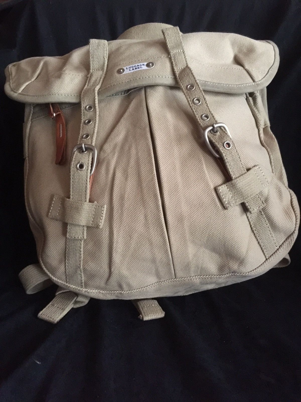 ❗️Luggage Label By Yoshida Co. Ltd. Duck Canvas Bagpack