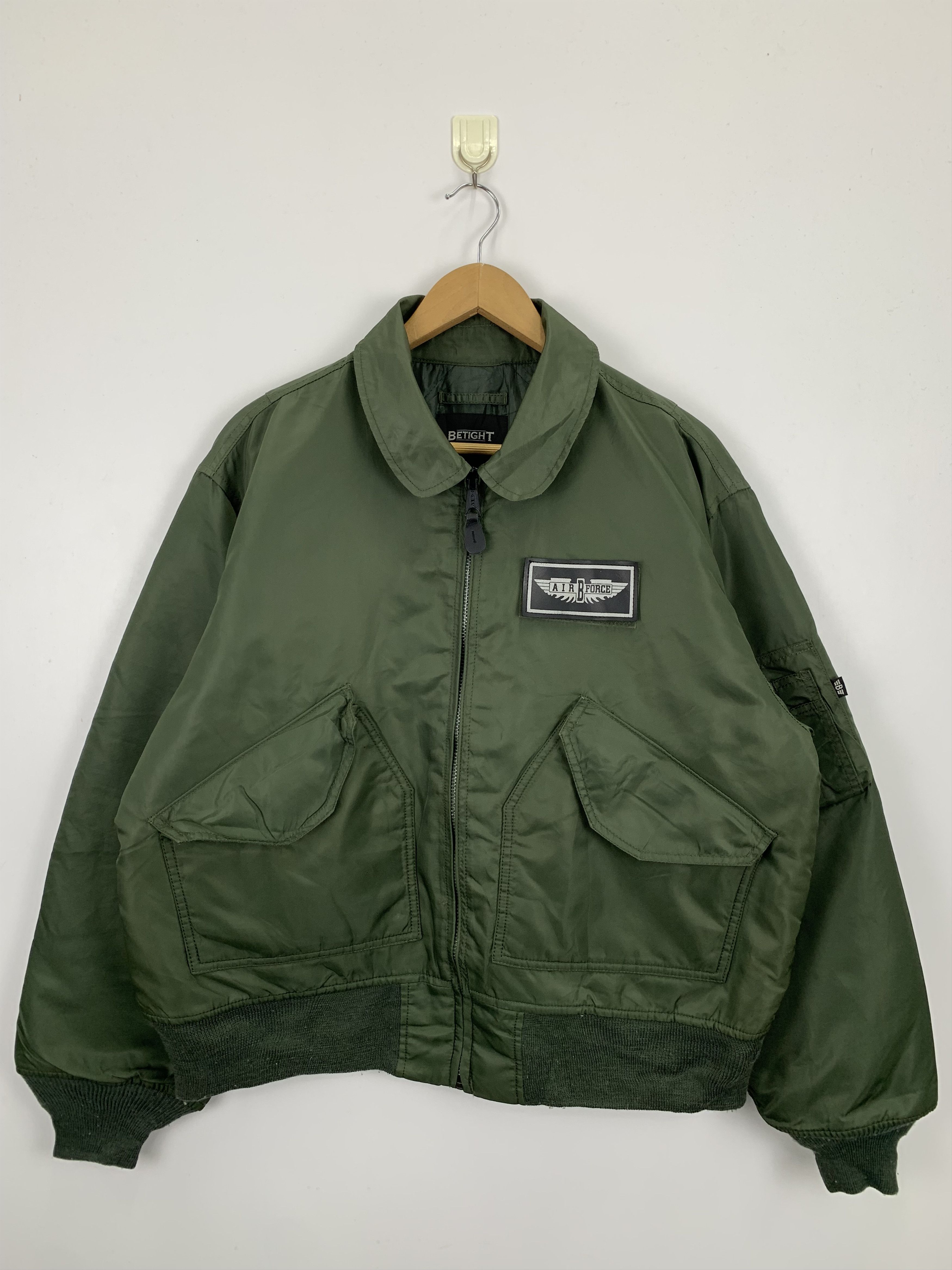 Vintage Vintage Us Air Force Bomber Flight Jacket Size US L / EU 52-54 / 3 - 1 Thumbnail