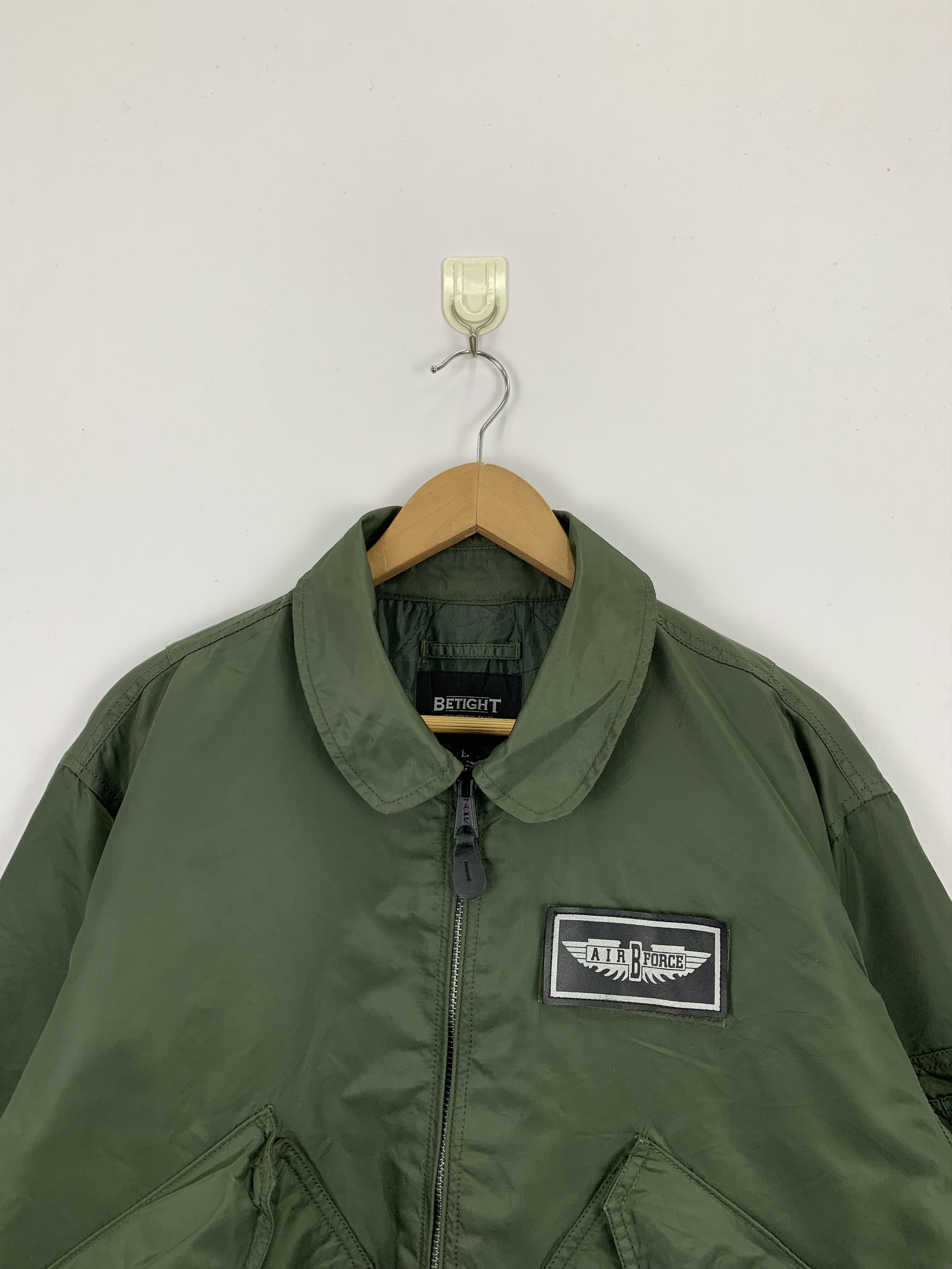 Vintage Vintage Us Air Force Bomber Flight Jacket Size US L / EU 52-54 / 3 - 2 Thumbnail