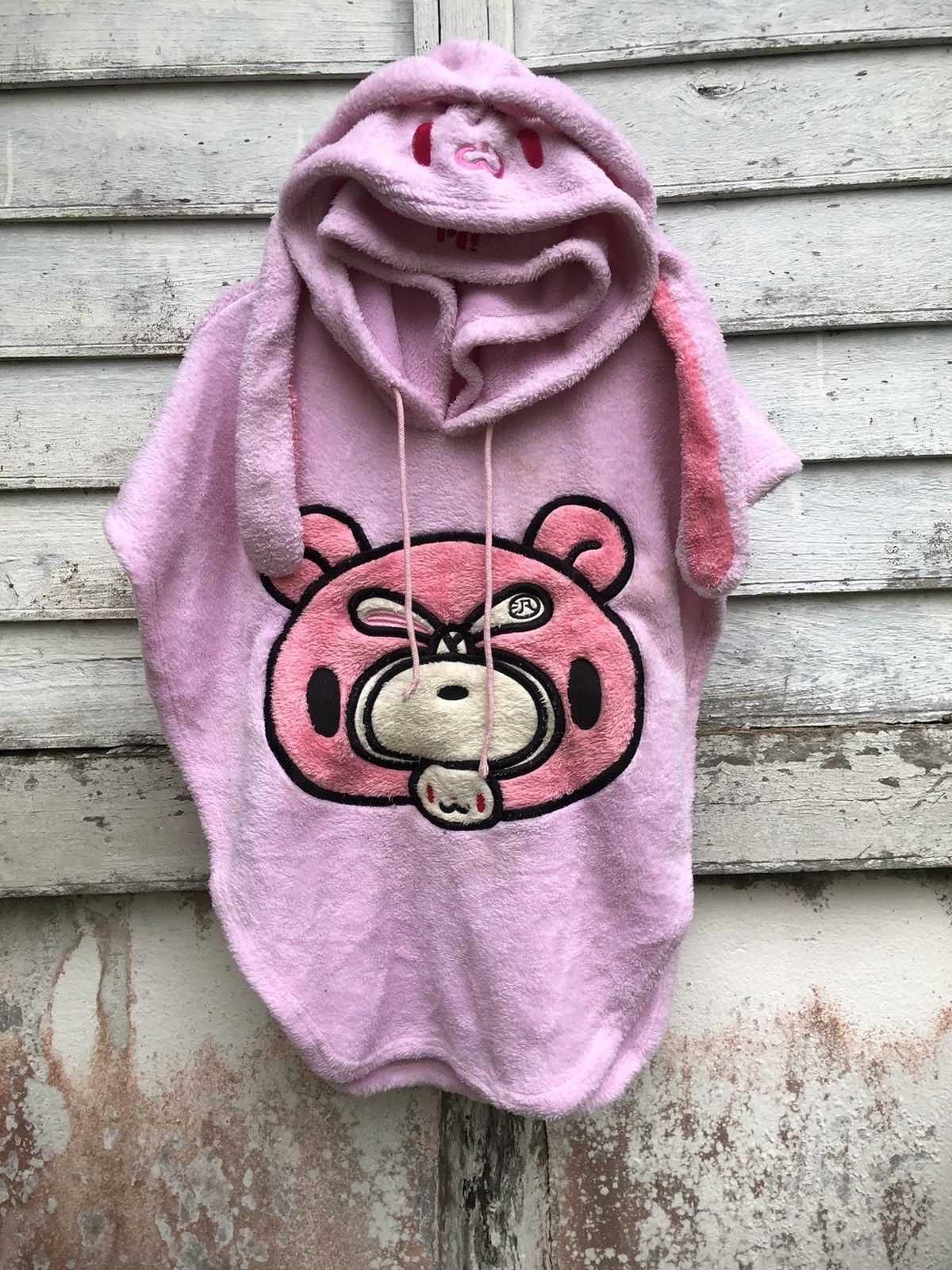 Anime × Cartoon Network × Japanese Brand 🐻Kawaii🐻Gloomy Bear Hanyo Usagi Unisex Fleece Cloaks Size US M / EU 48-50 / 2 - 2 Thumbnail