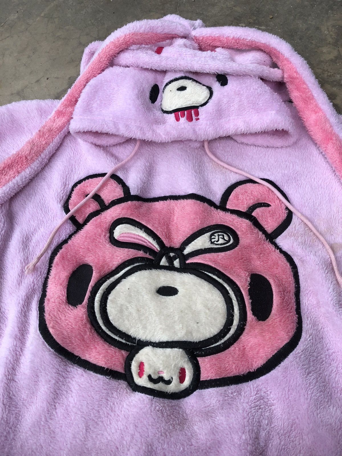 Anime × Cartoon Network × Japanese Brand 🐻Kawaii🐻Gloomy Bear Hanyo Usagi Unisex Fleece Cloaks Size US M / EU 48-50 / 2 - 3 Thumbnail
