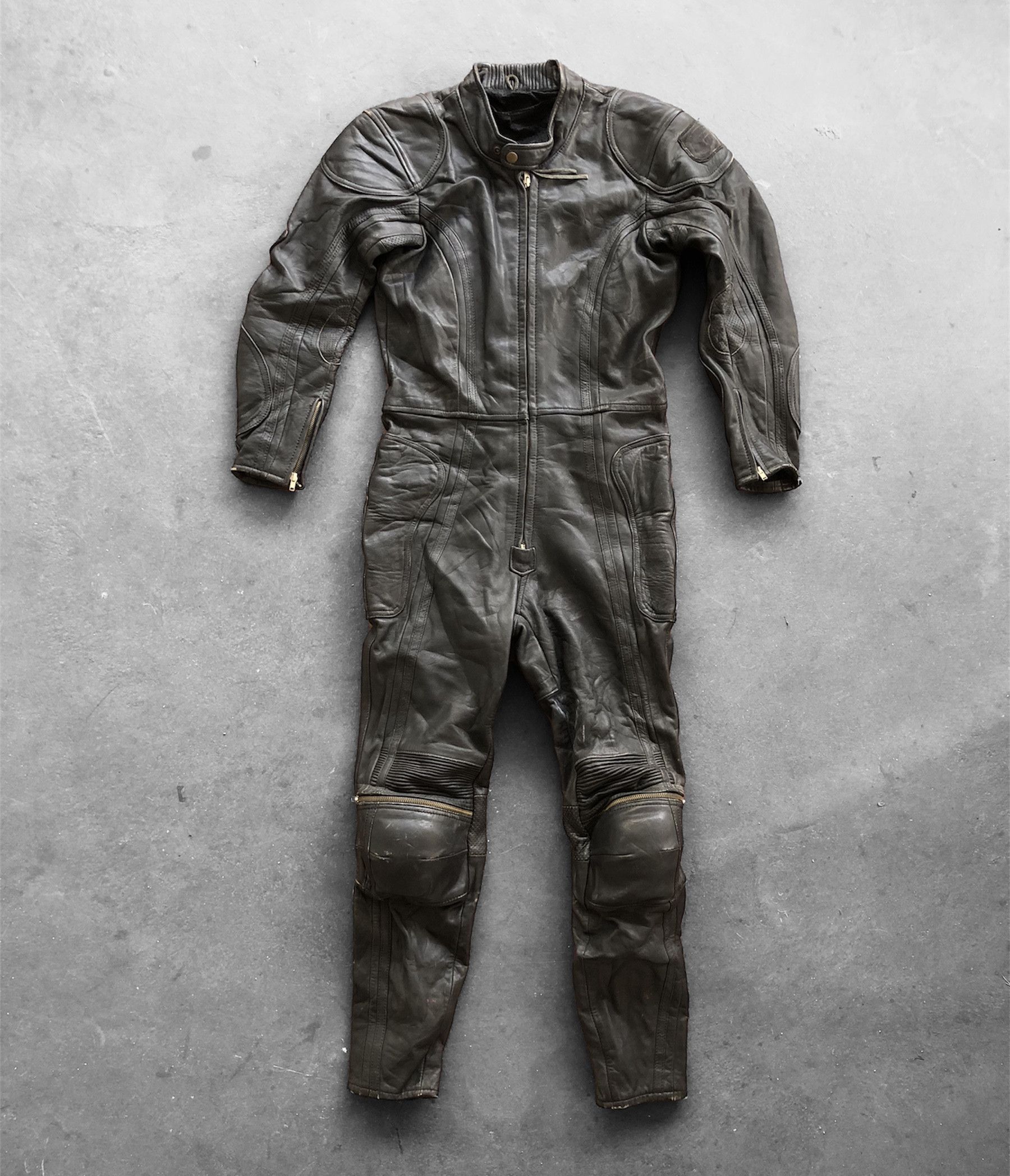 Vintage RARE🔥VINTAGE GIULIO LEATHER RACING SUIT Size US 31 - 1 Thumbnail