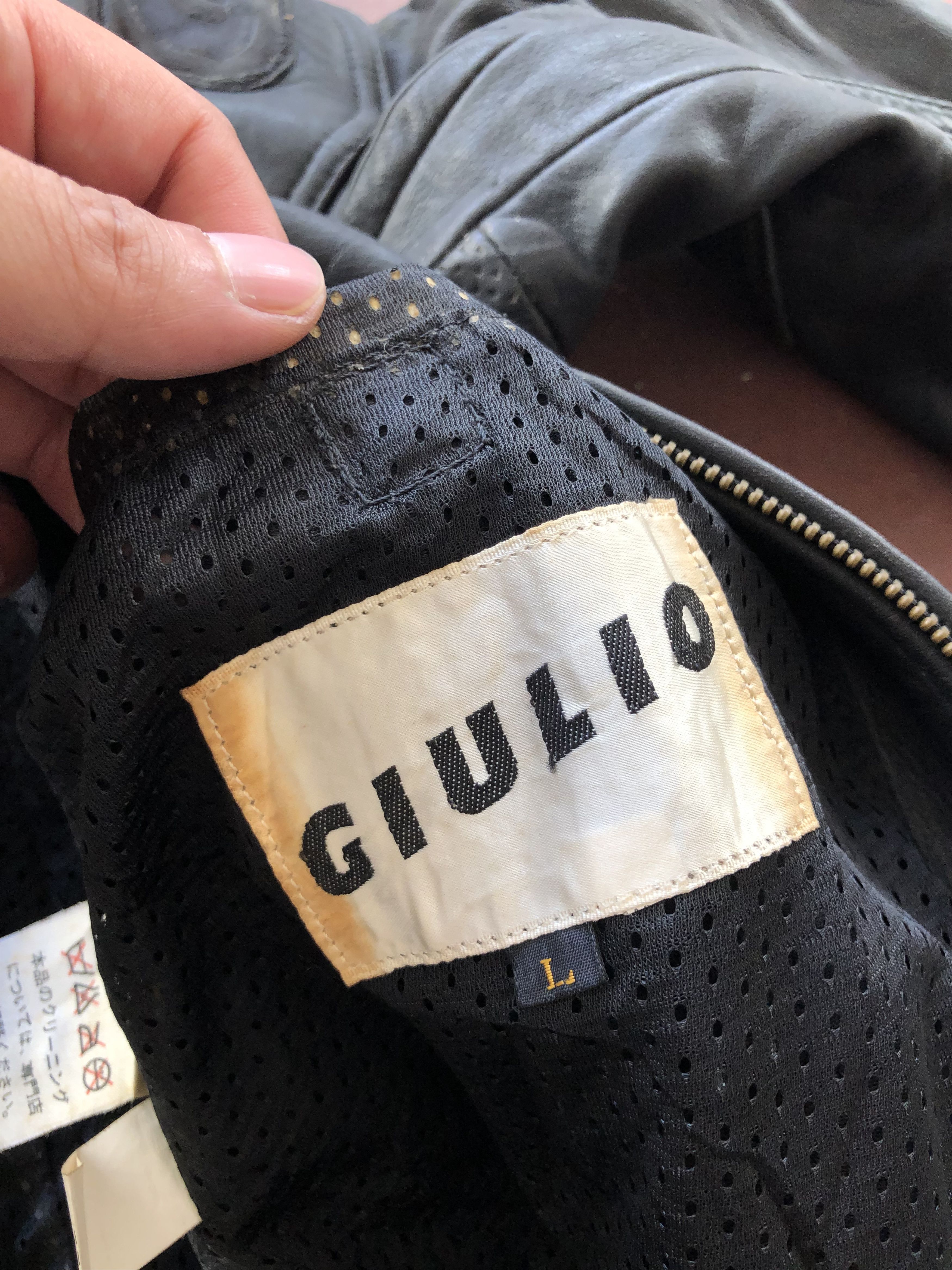Vintage RARE🔥VINTAGE GIULIO LEATHER RACING SUIT Size US 31 - 4 Thumbnail
