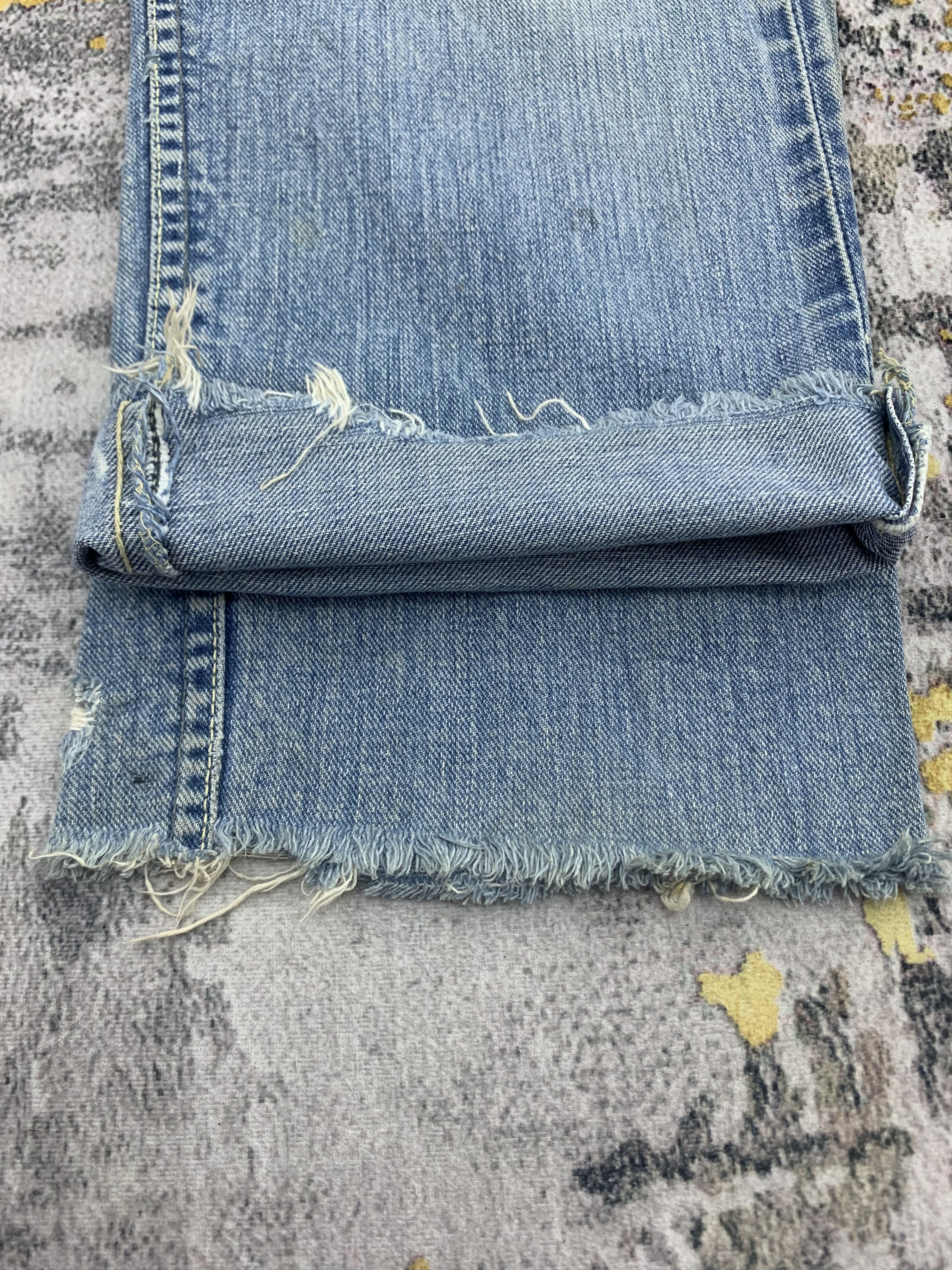 Lee Vintage Lee Riders Denim 33x26 Distressed Dirty Size US 33 - 11 Thumbnail