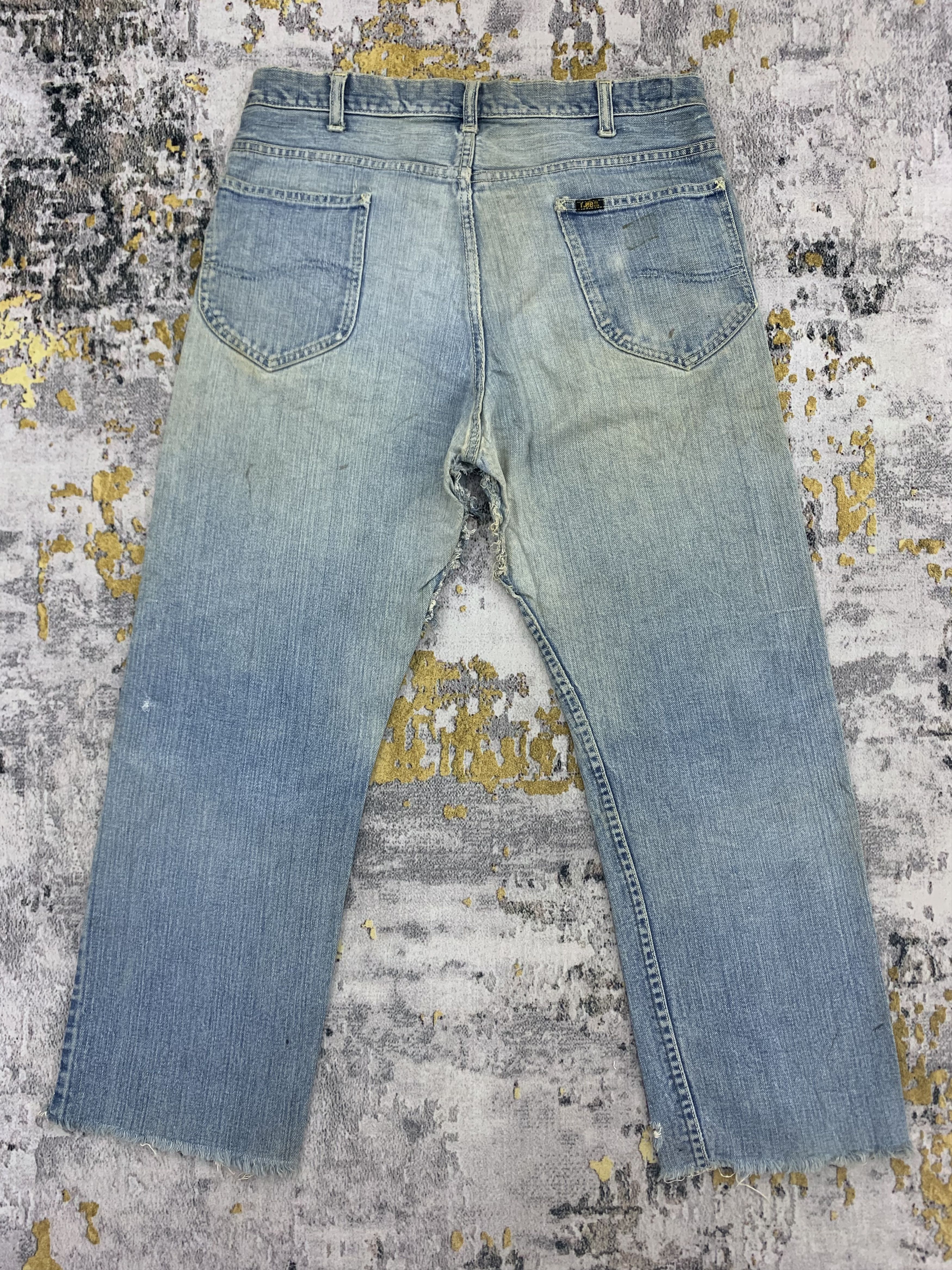 Lee Vintage Lee Riders Denim 33x26 Distressed Dirty Size US 33 - 8 Thumbnail