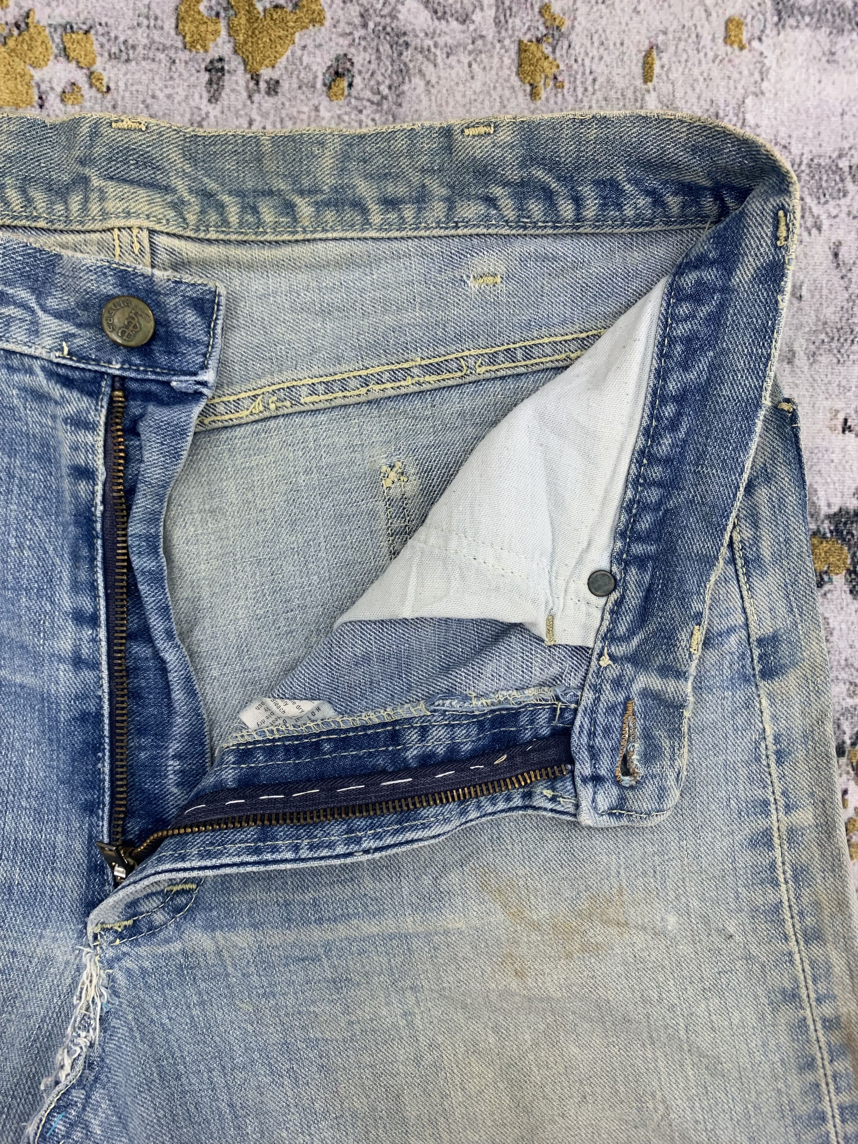 Lee Vintage Lee Riders Denim 33x26 Distressed Dirty Size US 33 - 3 Thumbnail