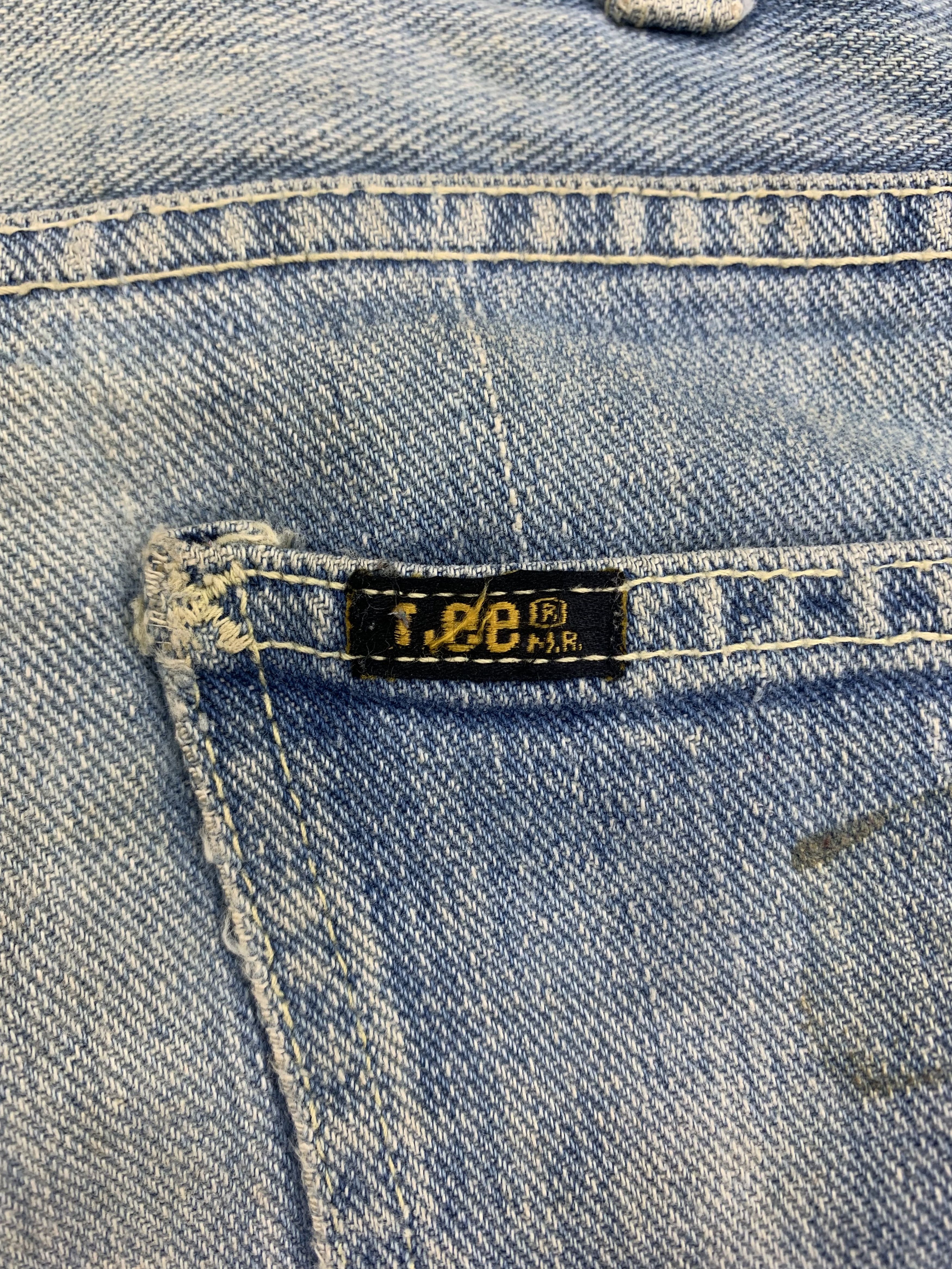 Lee Vintage Lee Riders Denim 33x26 Distressed Dirty Size US 33 - 10 Thumbnail