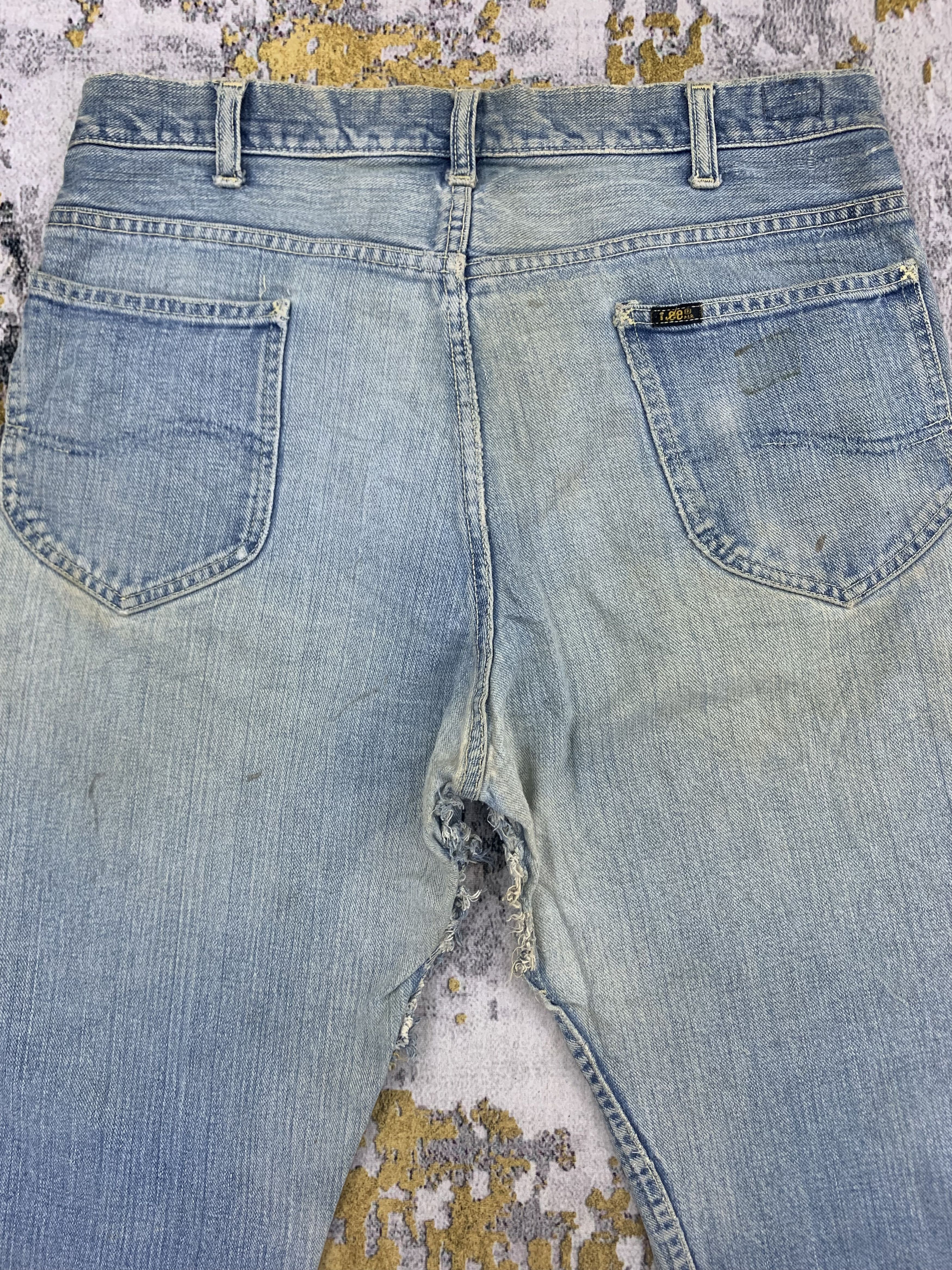 Lee Vintage Lee Riders Denim 33x26 Distressed Dirty Size US 33 - 9 Thumbnail