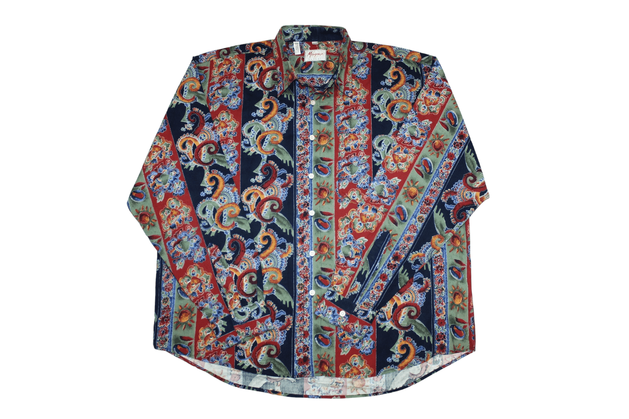 Other 🔥 Margeaux Couture Baroque Art Cotton Viscose Casual Shirt Size US XL / EU 56 / 4 - 1 Thumbnail