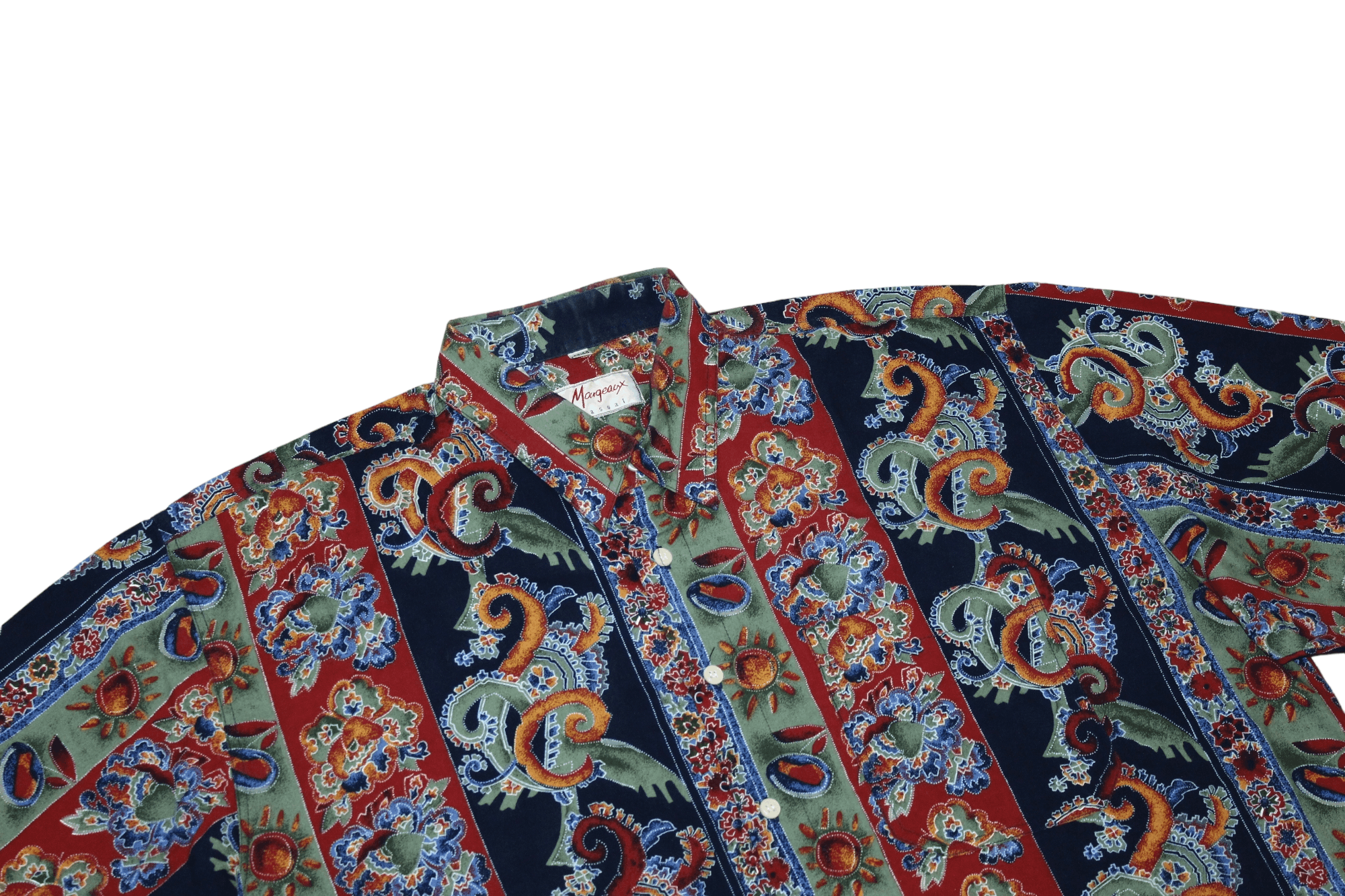 Other 🔥 Margeaux Couture Baroque Art Cotton Viscose Casual Shirt Size US XL / EU 56 / 4 - 2 Thumbnail