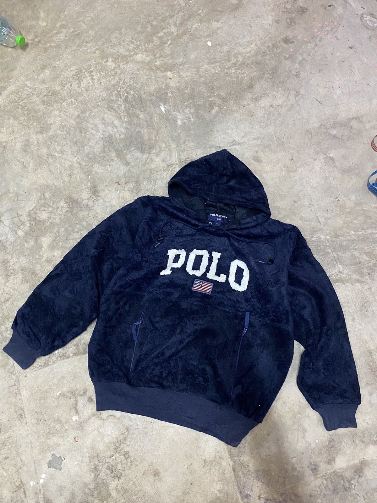Polo Ralph Lauren Polo Sport Ralph Lauren Fleece Hoodie Jacket Size US L / EU 52-54 / 3 - 1 Thumbnail