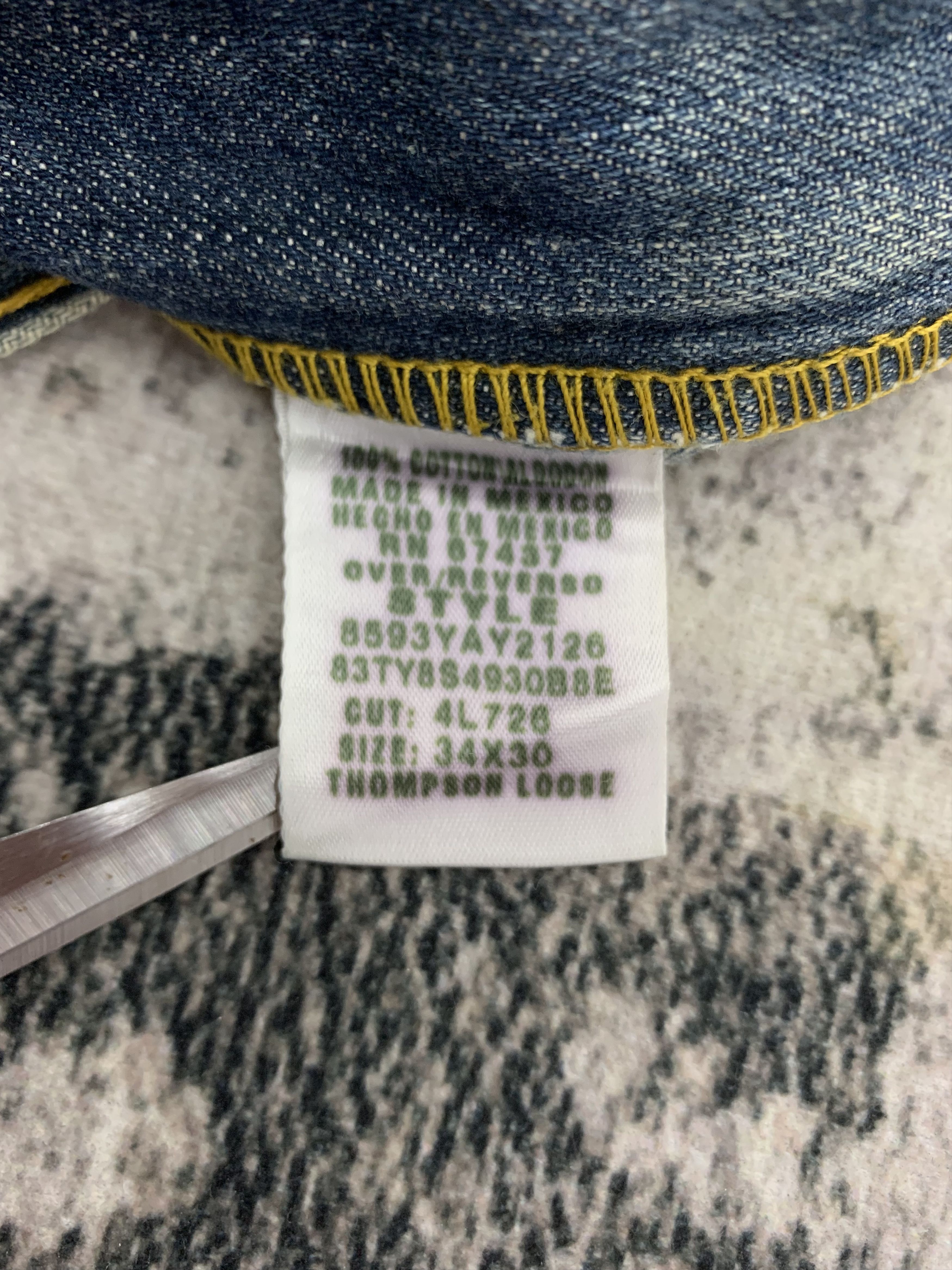 Ralph Lauren Vintage Ralph Lauren RL Short Denim 34x11.5 Distressed Size US 34 / EU 50 - 3 Thumbnail