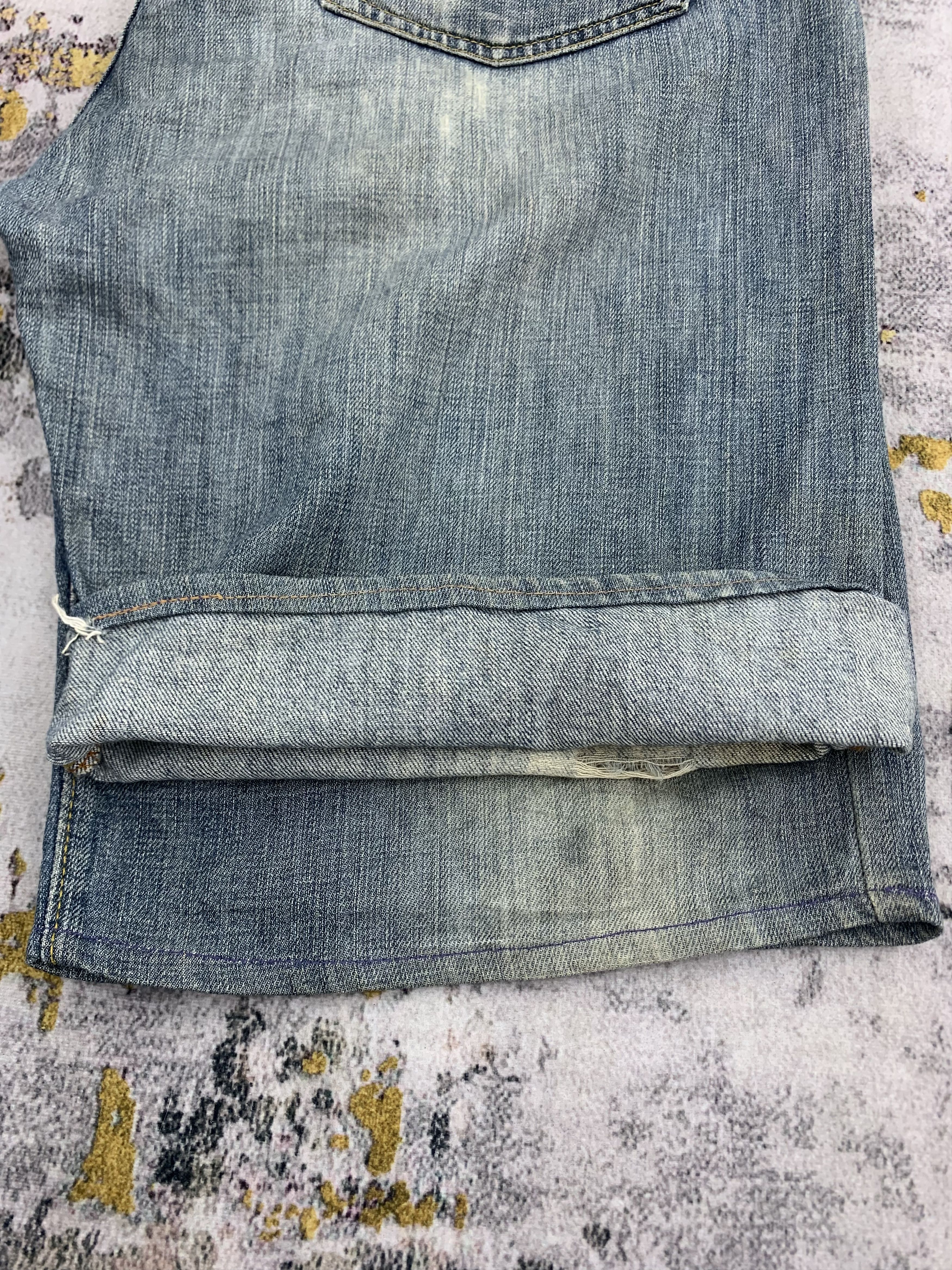 Ralph Lauren Vintage Ralph Lauren RL Short Denim 34x11.5 Distressed Size US 34 / EU 50 - 9 Thumbnail