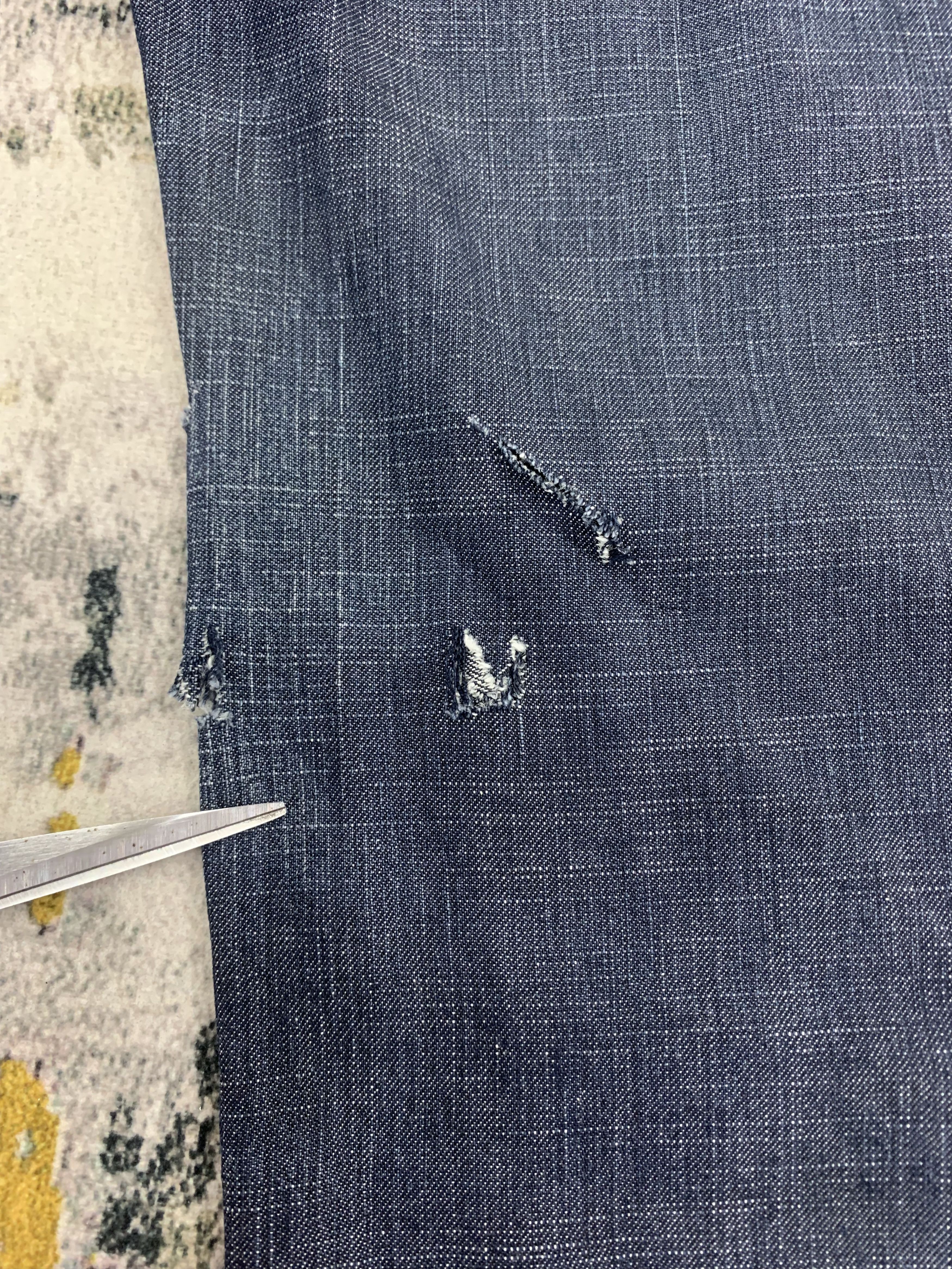 Marithe + Francois Girbaud Vintage Marithe Francois Girbaud Denim 28x28.5 Ripped Size US 28 / EU 44 - 8 Thumbnail