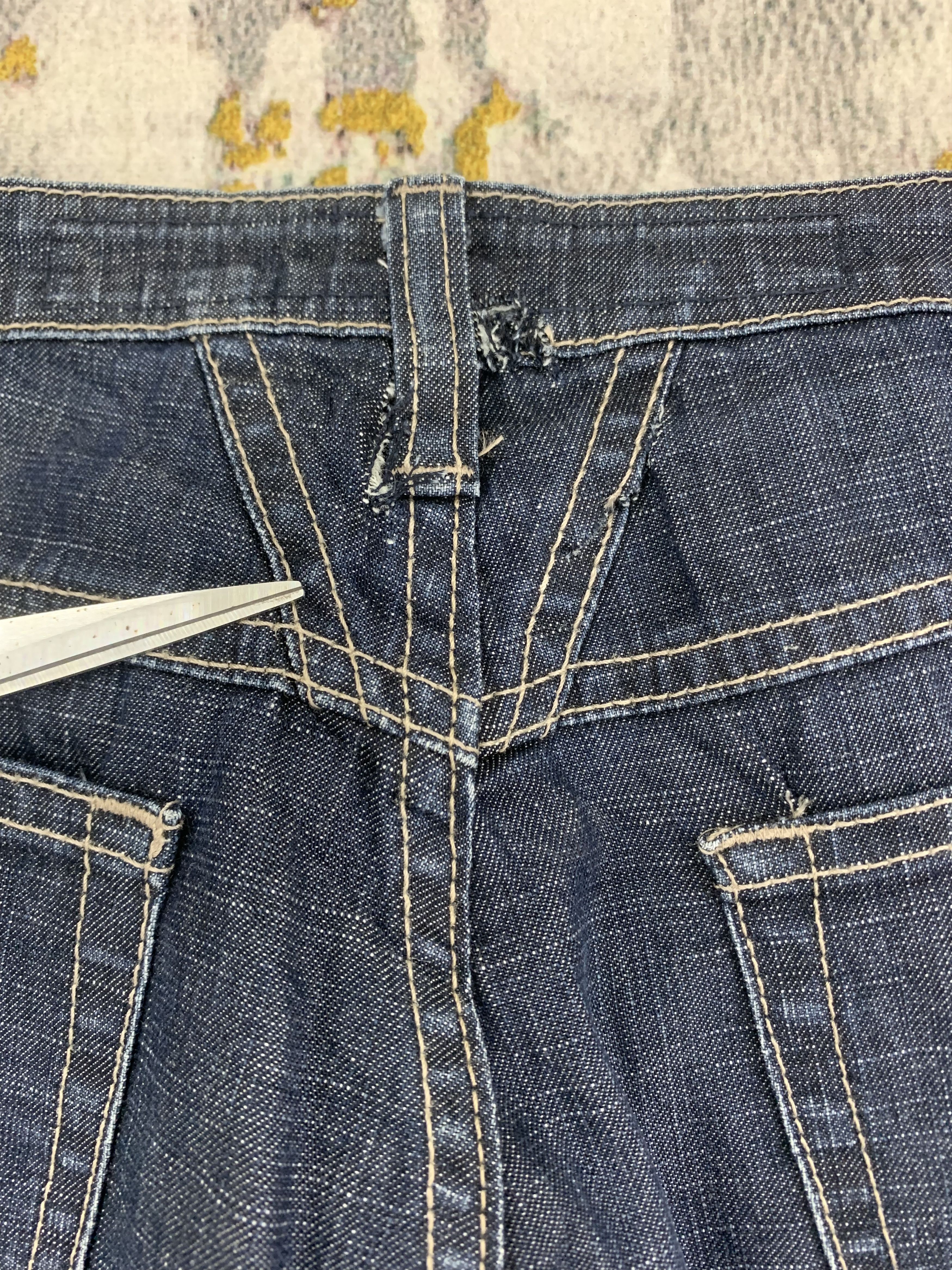 Marithe + Francois Girbaud Vintage Marithe Francois Girbaud Denim 28x28.5 Ripped Size US 28 / EU 44 - 7 Thumbnail