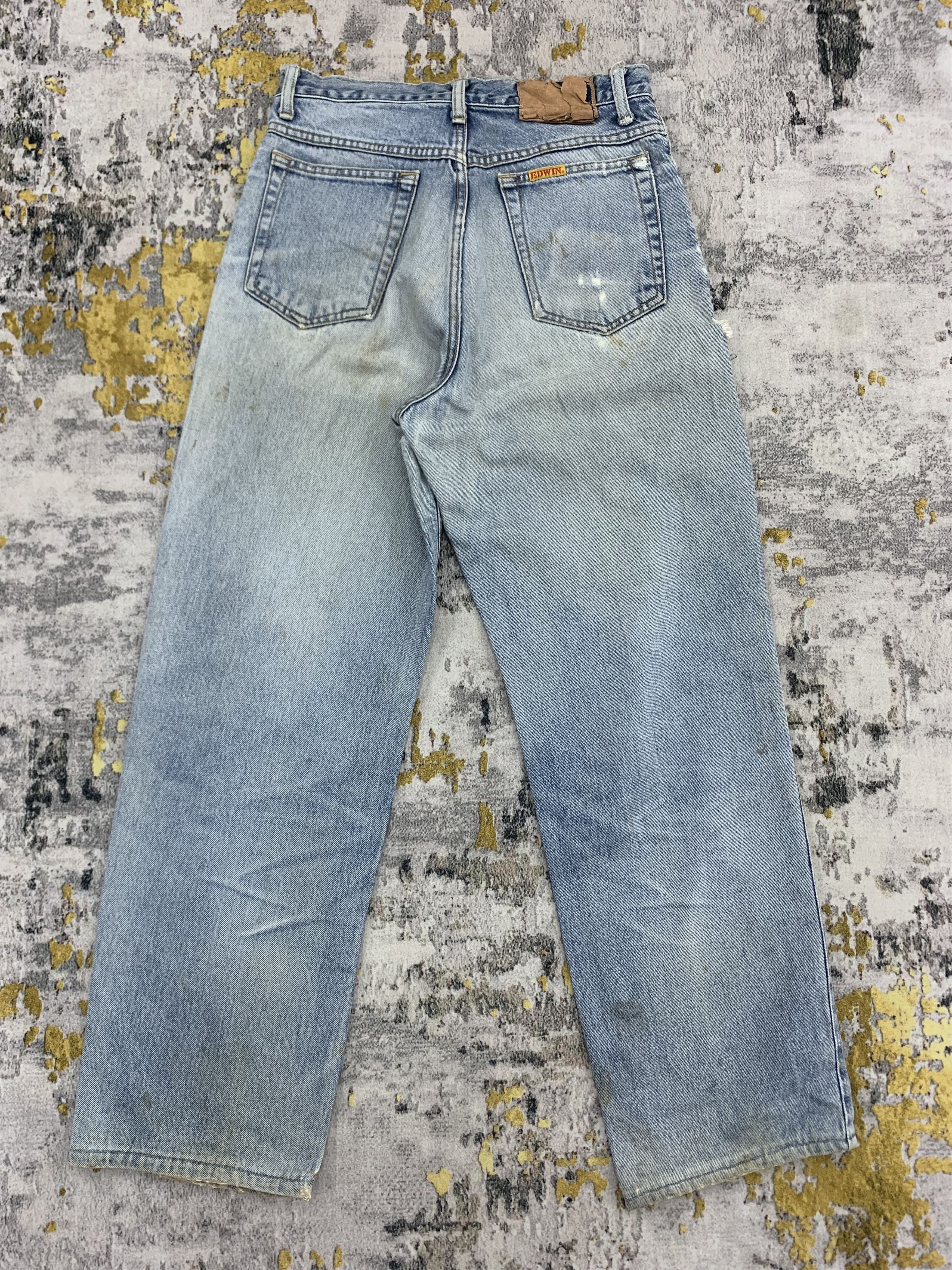 Edwin Vintage Edwin Denim 28x27 Light Wash Distressed Size US 28 / EU 44 - 6 Thumbnail
