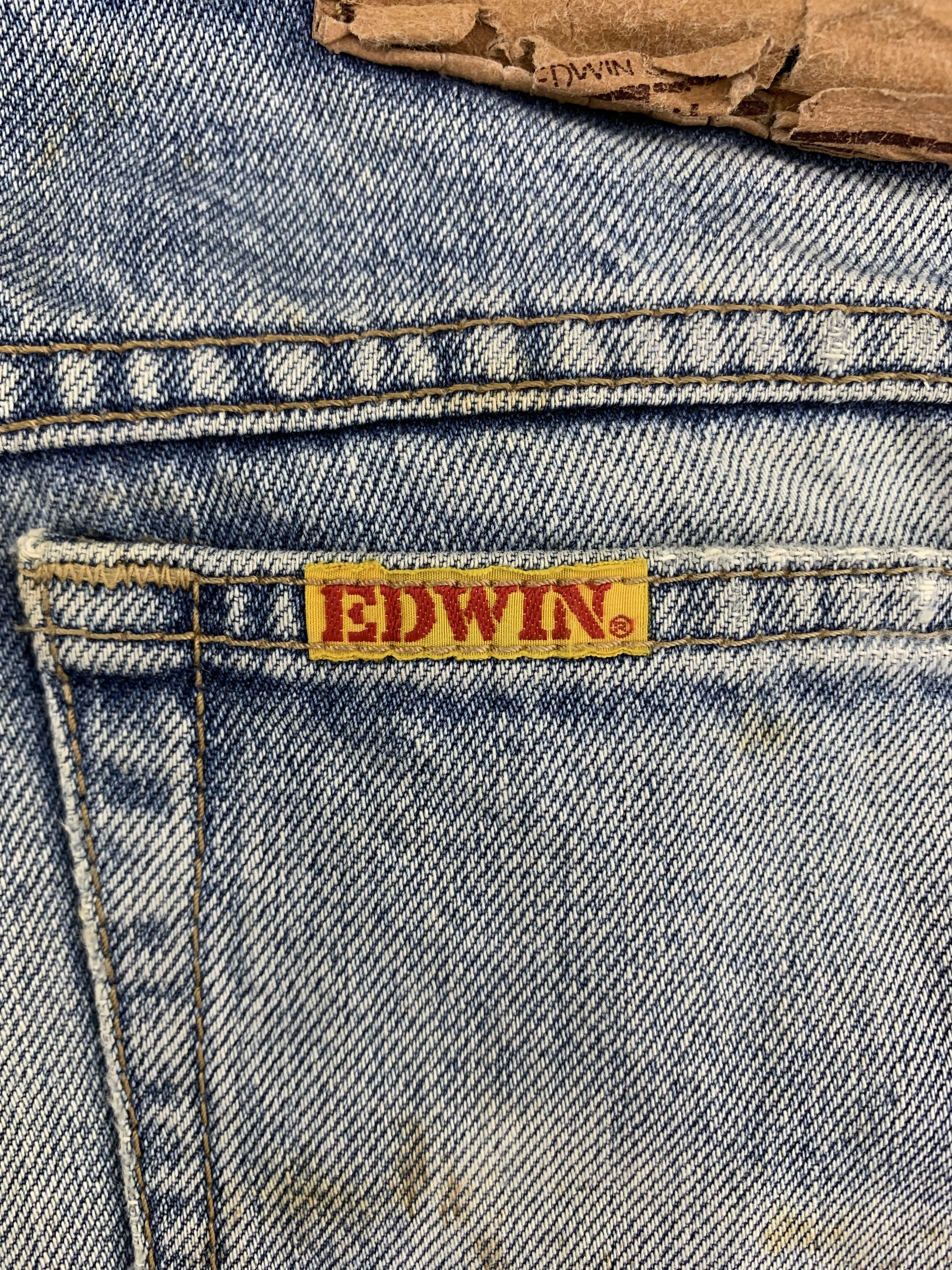 Edwin Vintage Edwin Denim 28x27 Light Wash Distressed Size US 28 / EU 44 - 9 Thumbnail