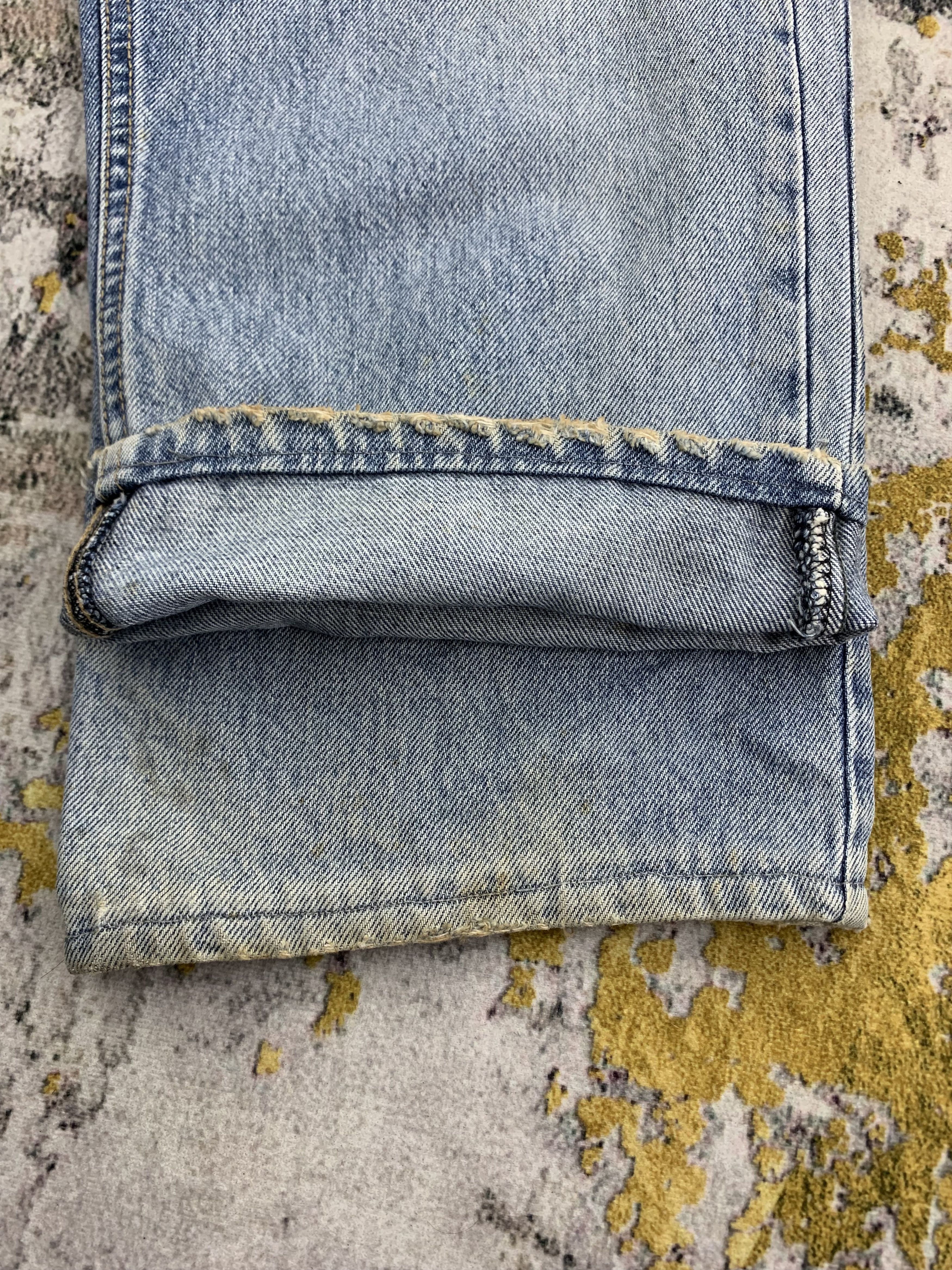 Edwin Vintage Edwin Denim 28x27 Light Wash Distressed Size US 28 / EU 44 - 10 Thumbnail