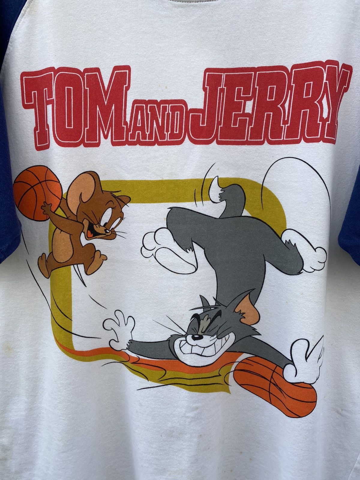 Cartoon Network vintage 90s overprint cartoon network toms and jerry tee Size US L / EU 52-54 / 3 - 4 Thumbnail