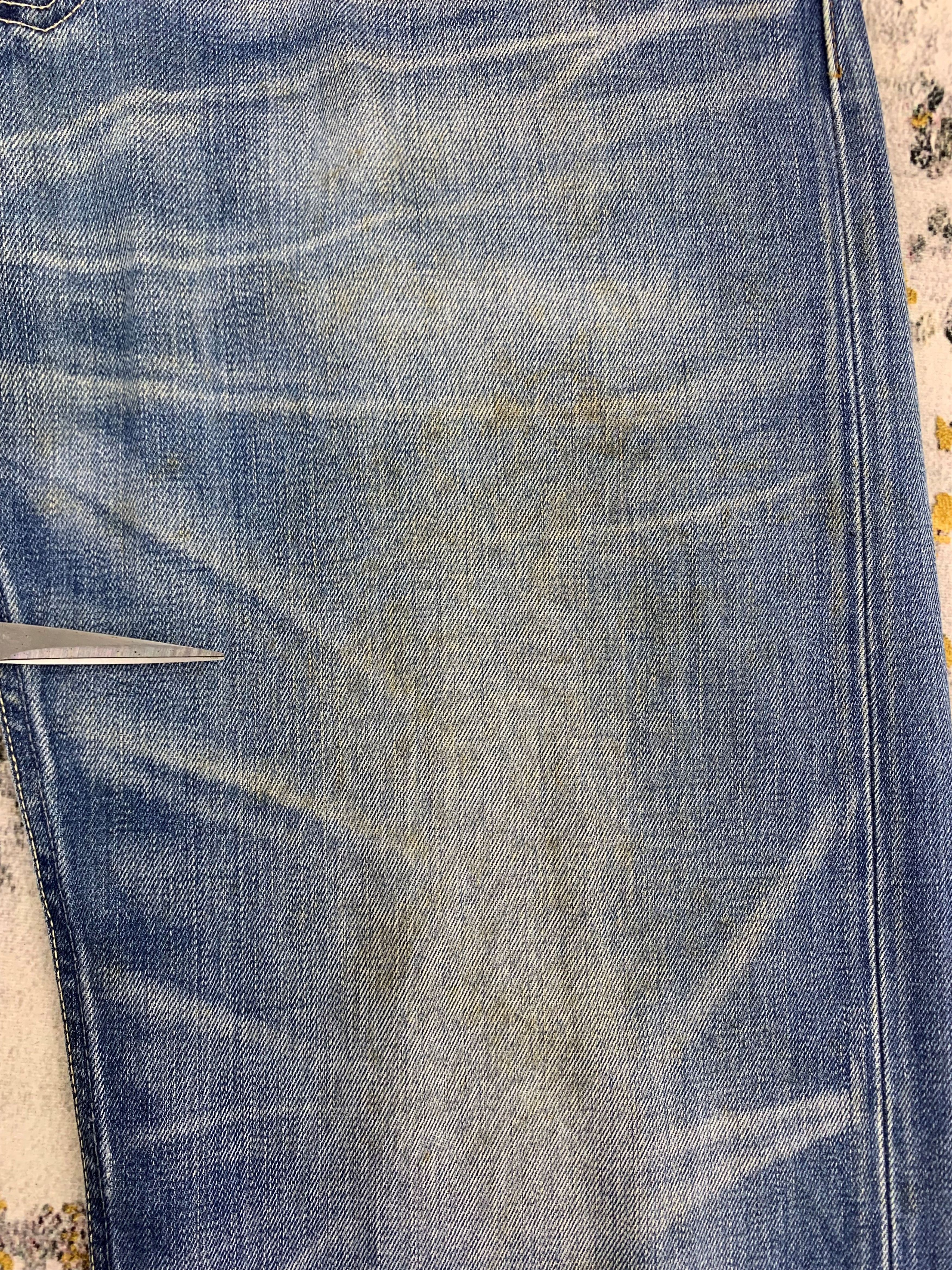 Levi's Vintage Levi's Red Line 503 Denim 37x34 Faded Light Wash Size US 37 - 6 Thumbnail