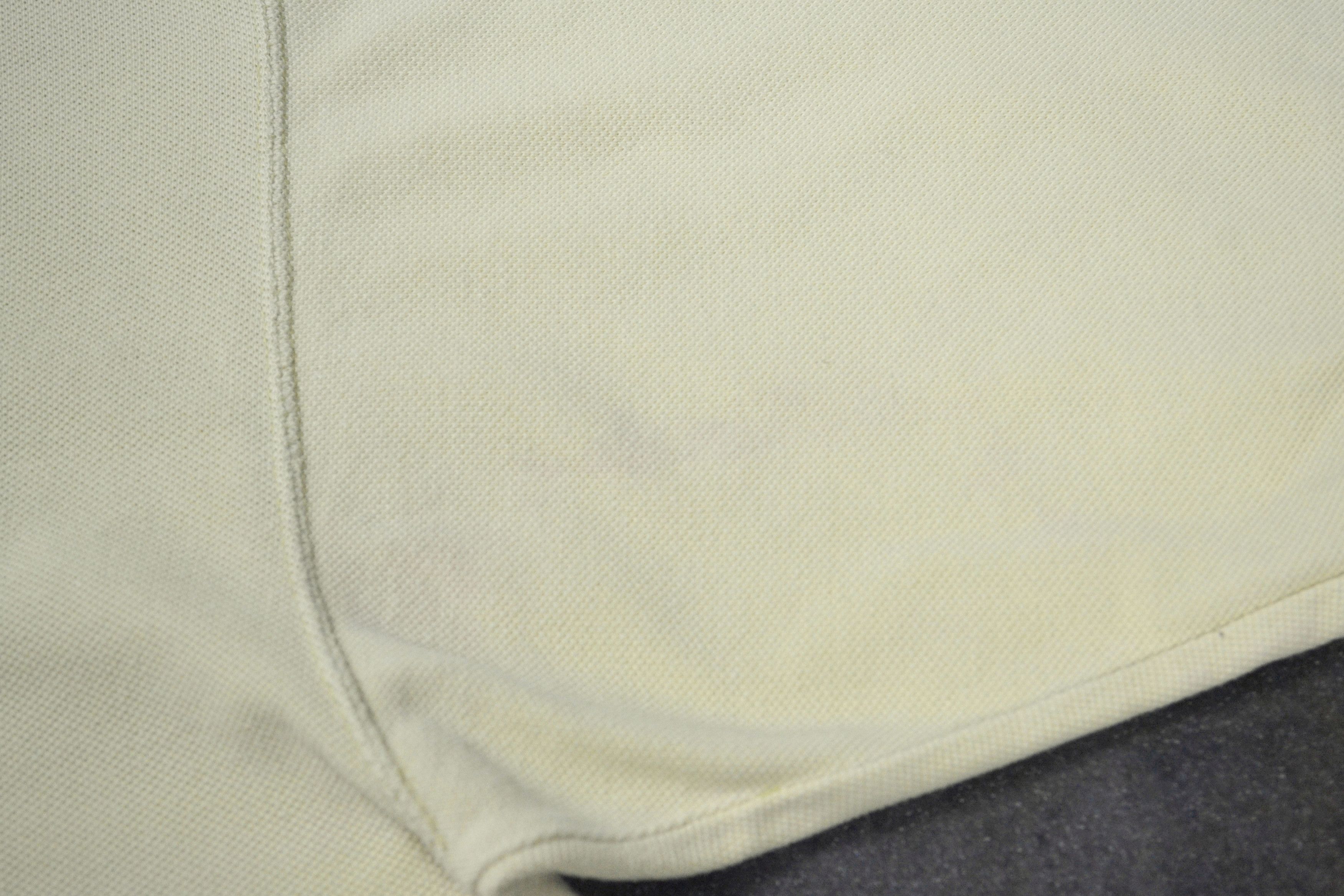 Nike × Vintage 90s Vintage Nike Swoosh Lemon Wash Polo Shirt Size US L / EU 52-54 / 3 - 12 Thumbnail