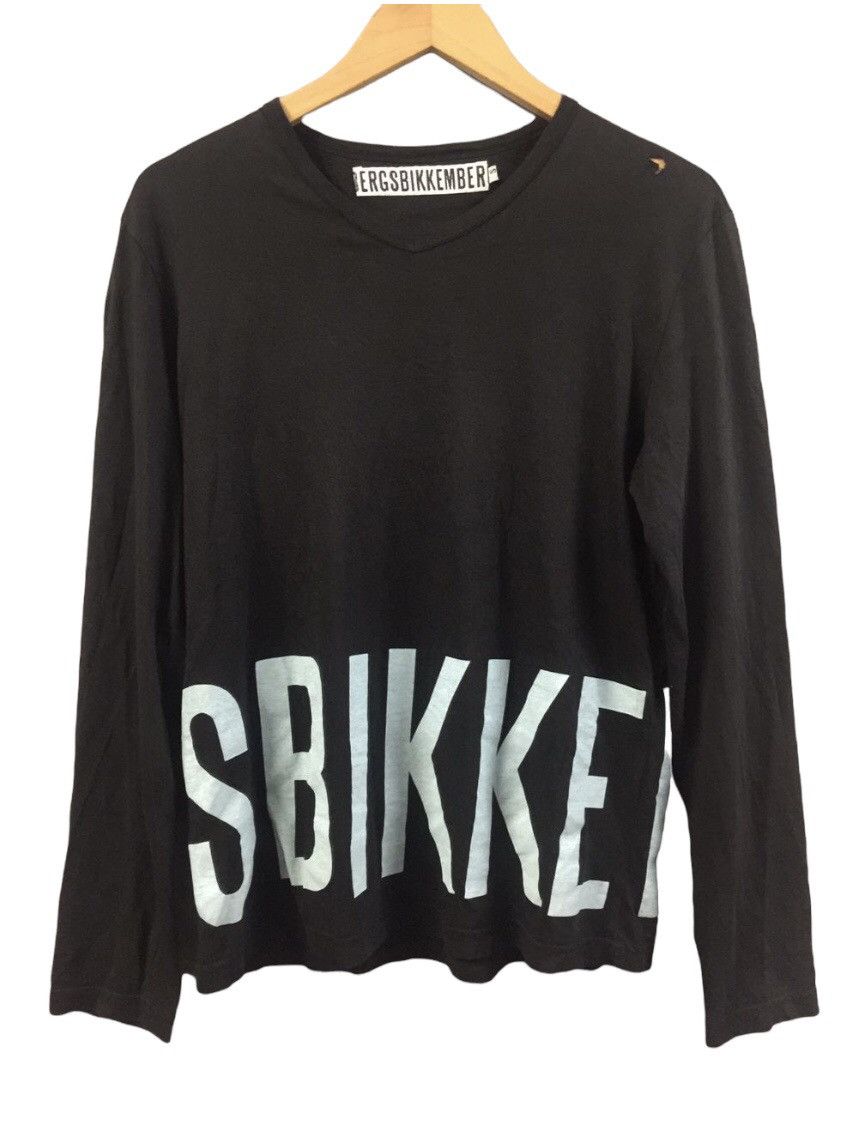 Dirk Bikkembergs Dirk Bikkemberg Long sleeve Spell Out T-shirt Size US S / EU 44-46 / 1 - 1 Thumbnail