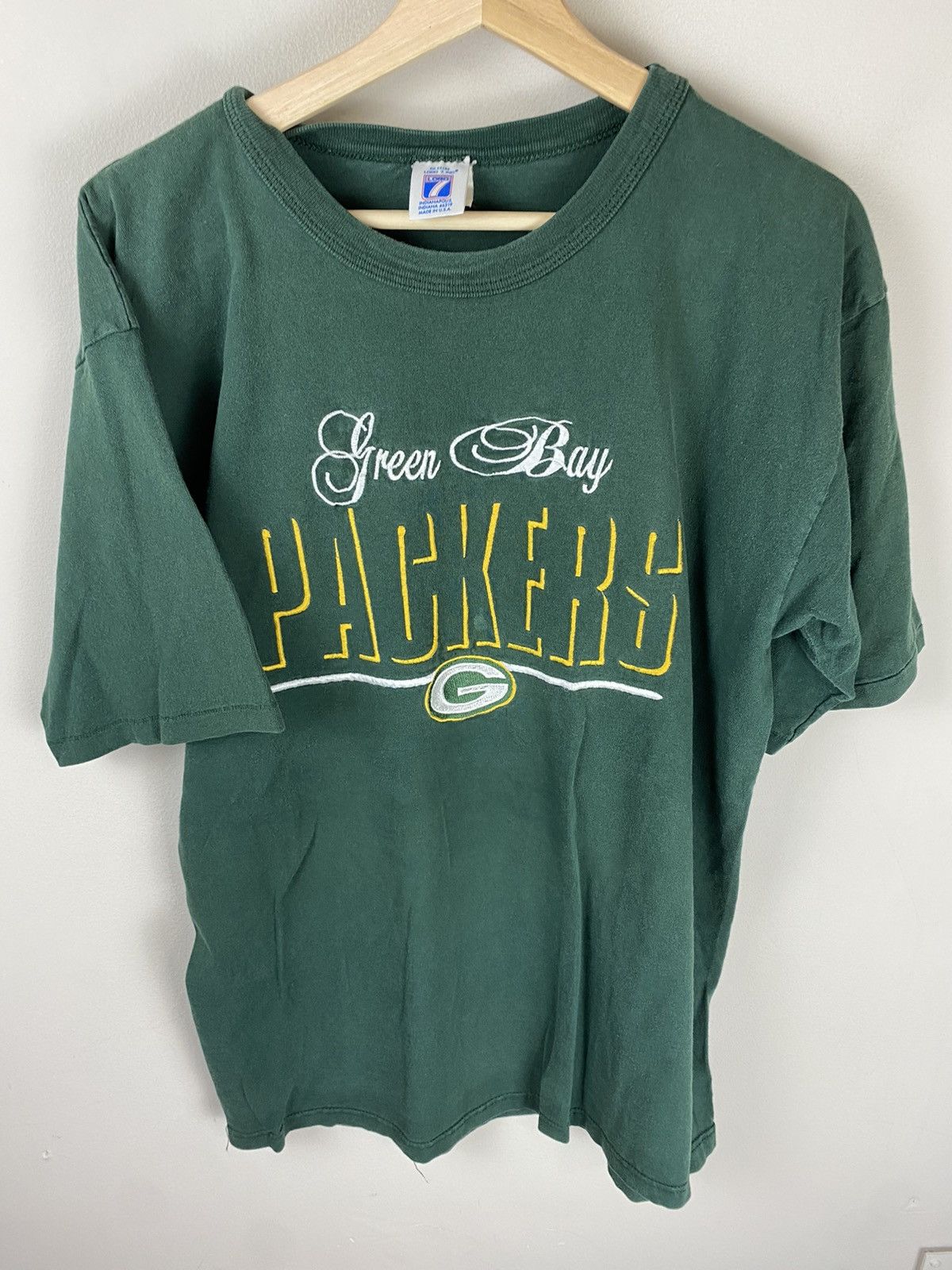 Logo 7 × NFL × Vintage Vintage NFL Green Bay Packers Logo 7 Tee Size US L / EU 52-54 / 3 - 1 Thumbnail