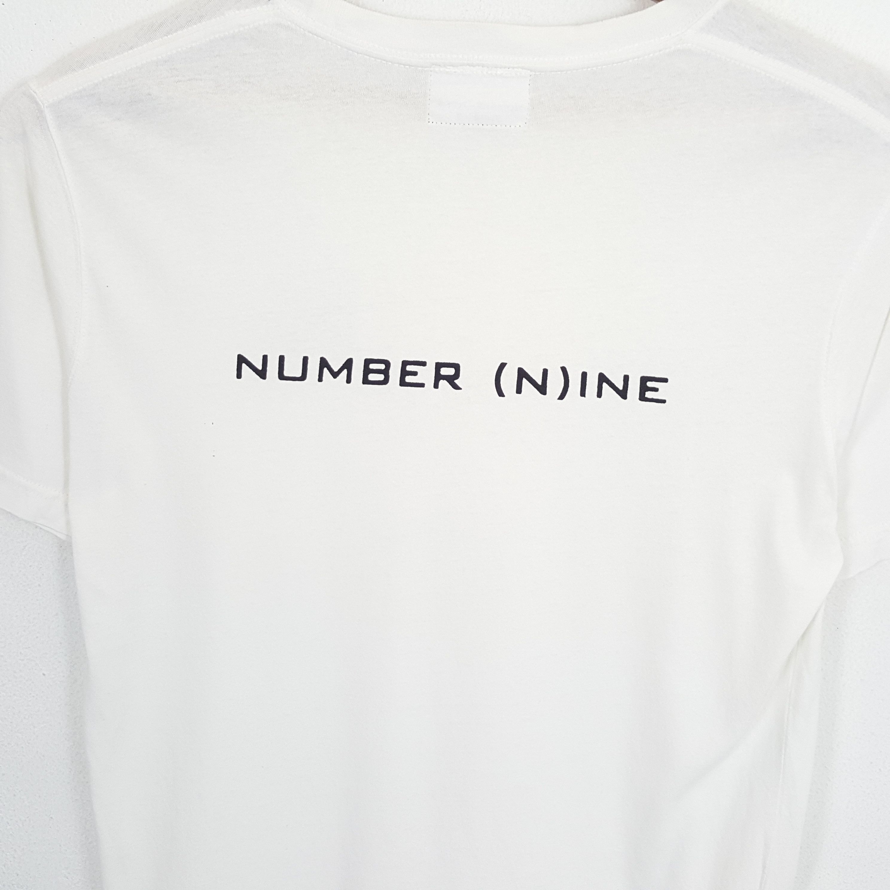 Japanese Brand × Number (N)ine × Vintage Vintage NUMBER NINE Japanese Brand Back Print T-Shirt Size US L / EU 52-54 / 3 - 2 Thumbnail