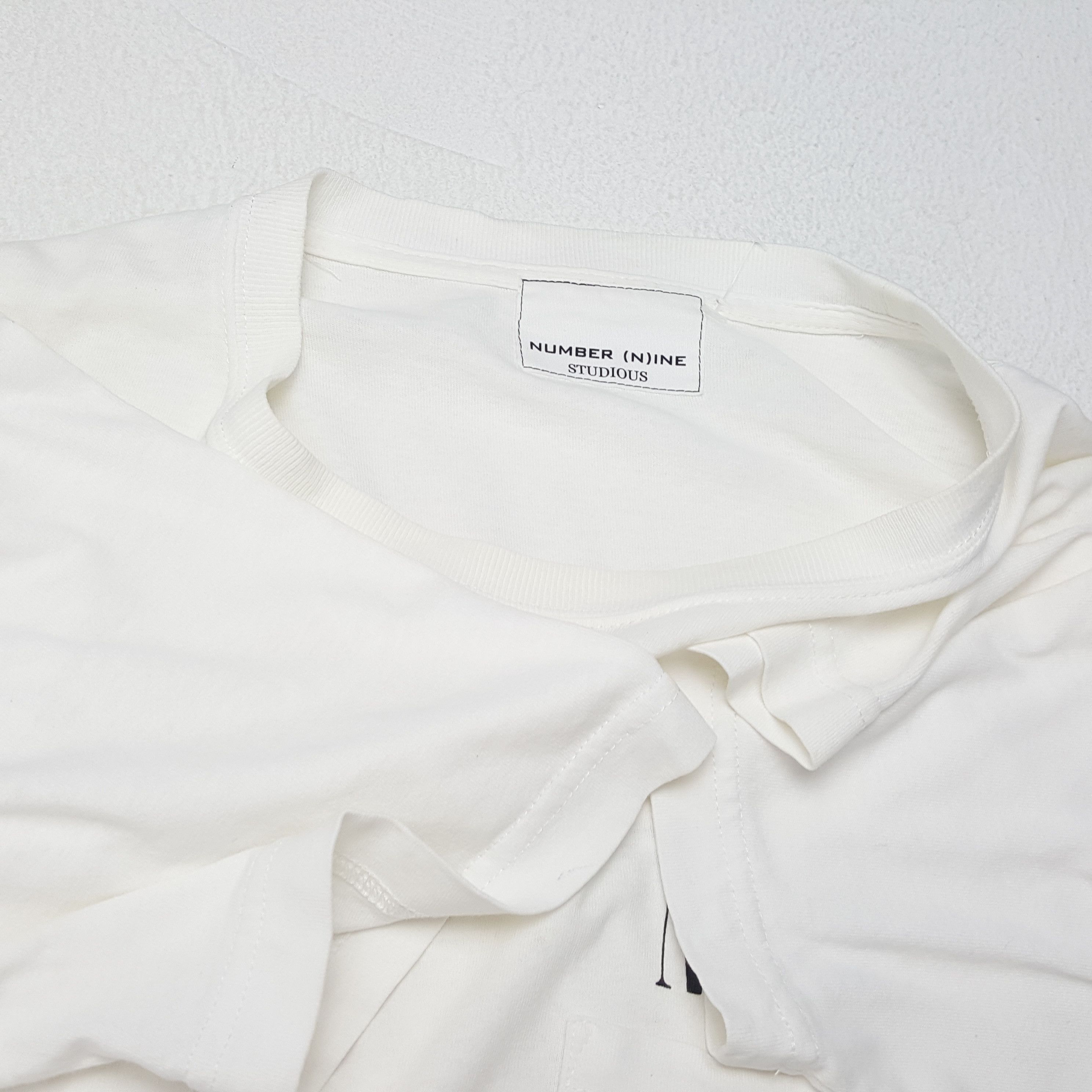 Japanese Brand × Number (N)ine × Vintage Vintage NUMBER NINE Japanese Brand Back Print T-Shirt Size US L / EU 52-54 / 3 - 6 Thumbnail