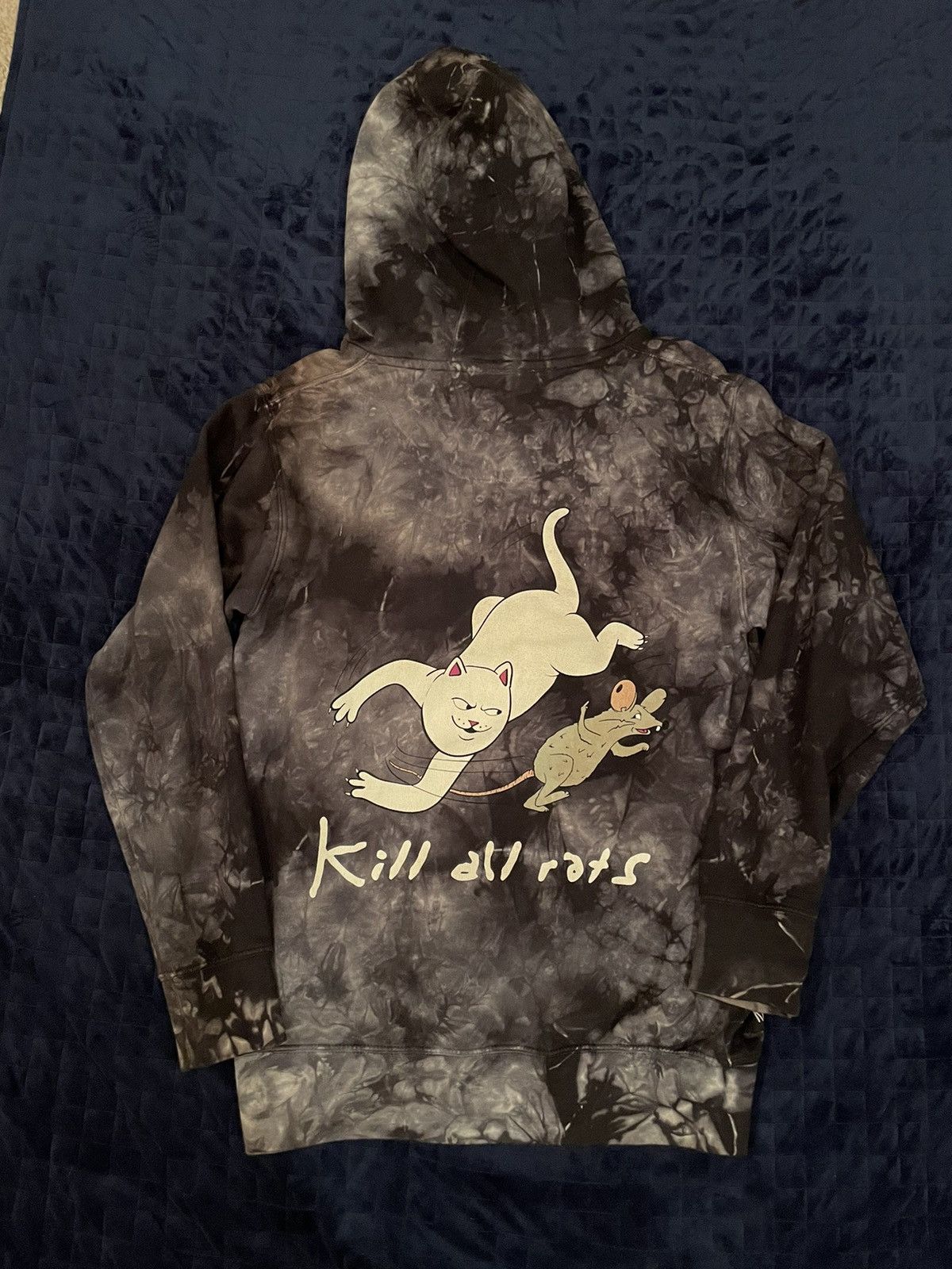 RIPNDIP Rip N Dip Kill All Rats Hoodie Size US S / EU 44-46 / 1 - 1 Thumbnail