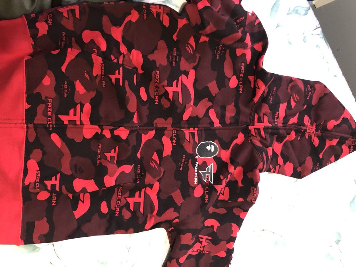 Bape × Faze Bape x Faze Clan Full Zip Hoodie | Grailed