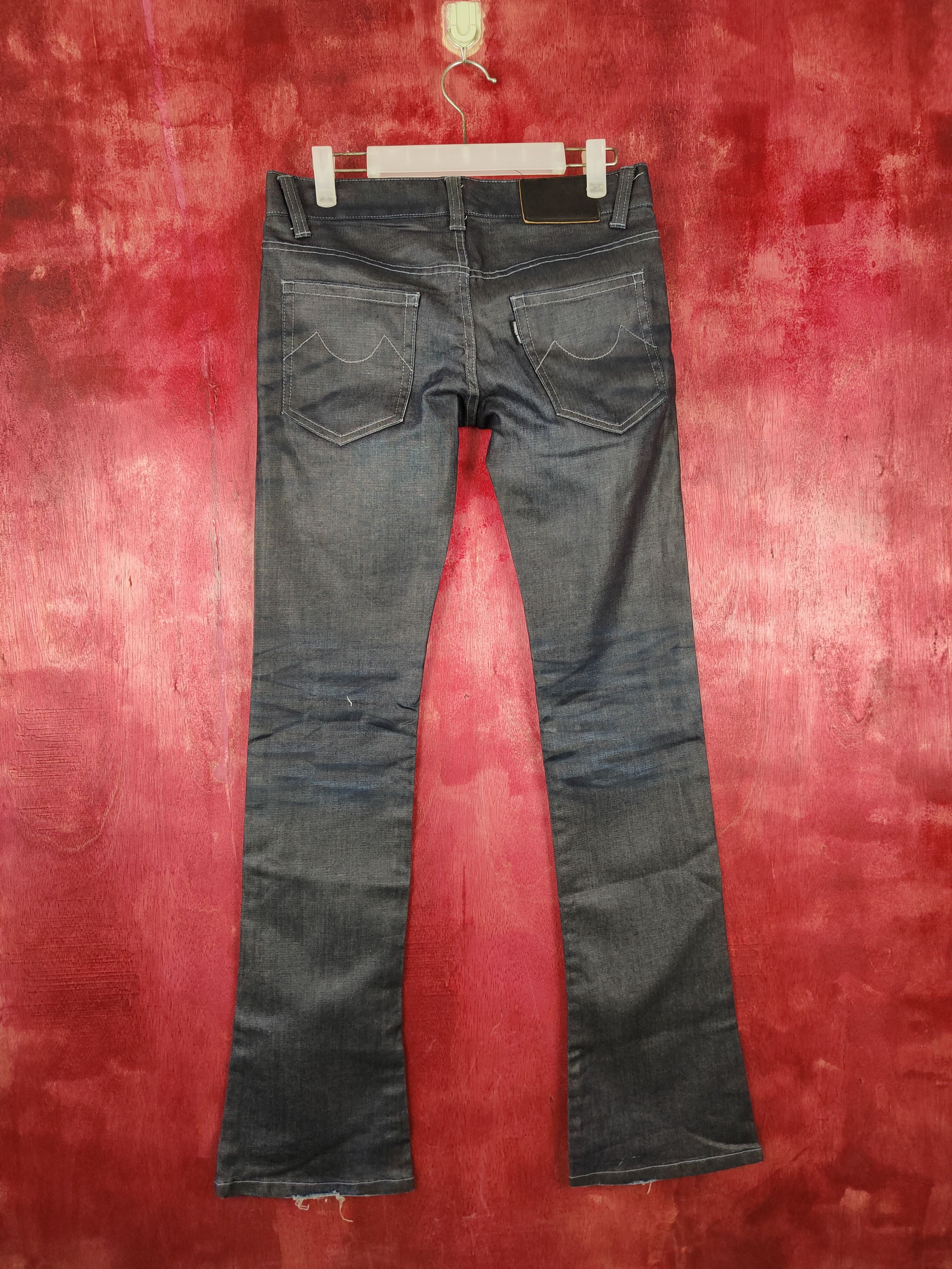 Tornado Mart DL Zero-Tornado Mart blue black denim japan pants #S352 Size 30" / US 8 / IT 44 - 1 Thumbnail