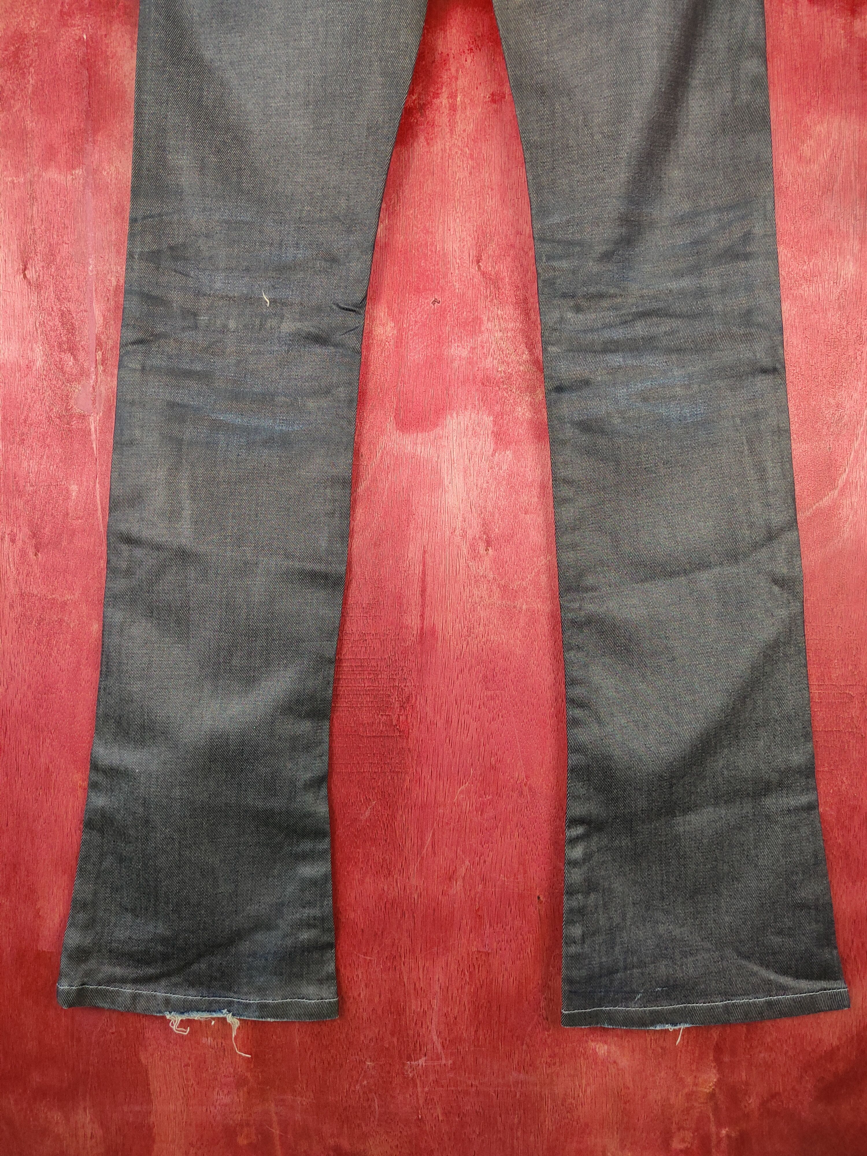 Tornado Mart DL Zero-Tornado Mart blue black denim japan pants #S352 Size 30" / US 8 / IT 44 - 3 Thumbnail