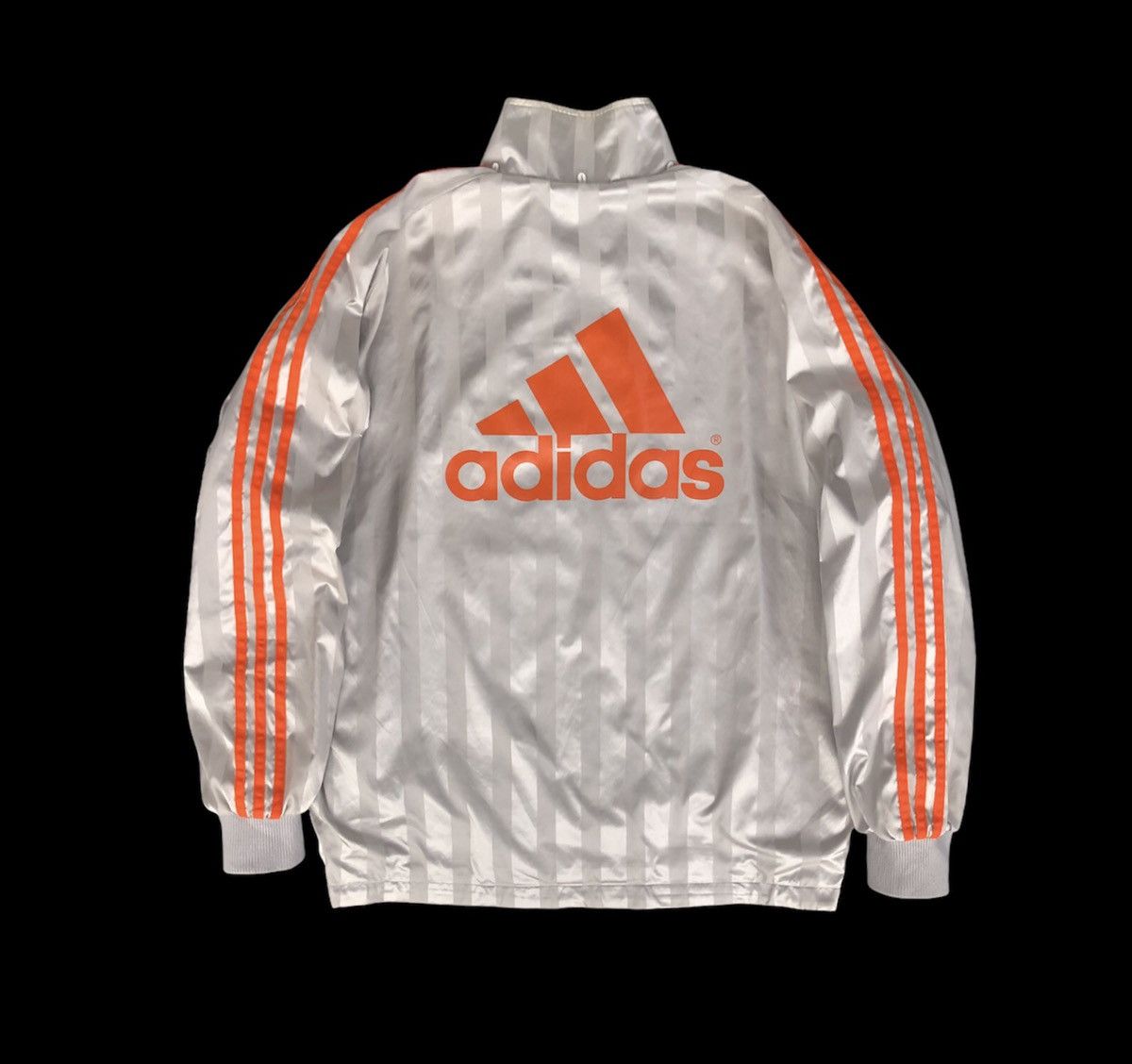 Adidas Vintage 90s Adidas Big Logo 3 Stripes Light Jacket Size US L / EU 52-54 / 3 - 11 Thumbnail