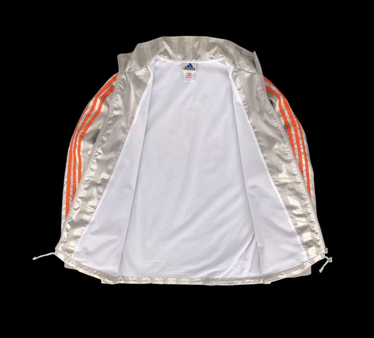 Adidas Vintage 90s Adidas Big Logo 3 Stripes Light Jacket Size US L / EU 52-54 / 3 - 15 Thumbnail