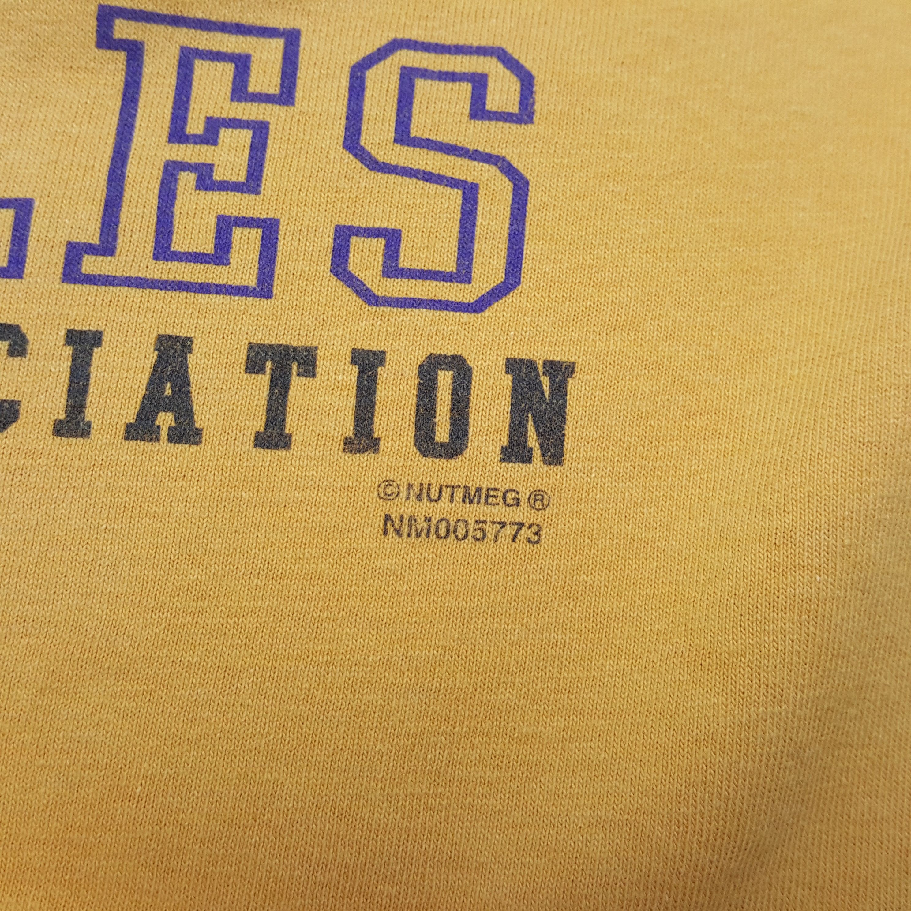 NBA × Vintage Vintage LOS ANGELES LAKERS American Basketball NBA T-Shirts Size US L / EU 52-54 / 3 - 6 Thumbnail