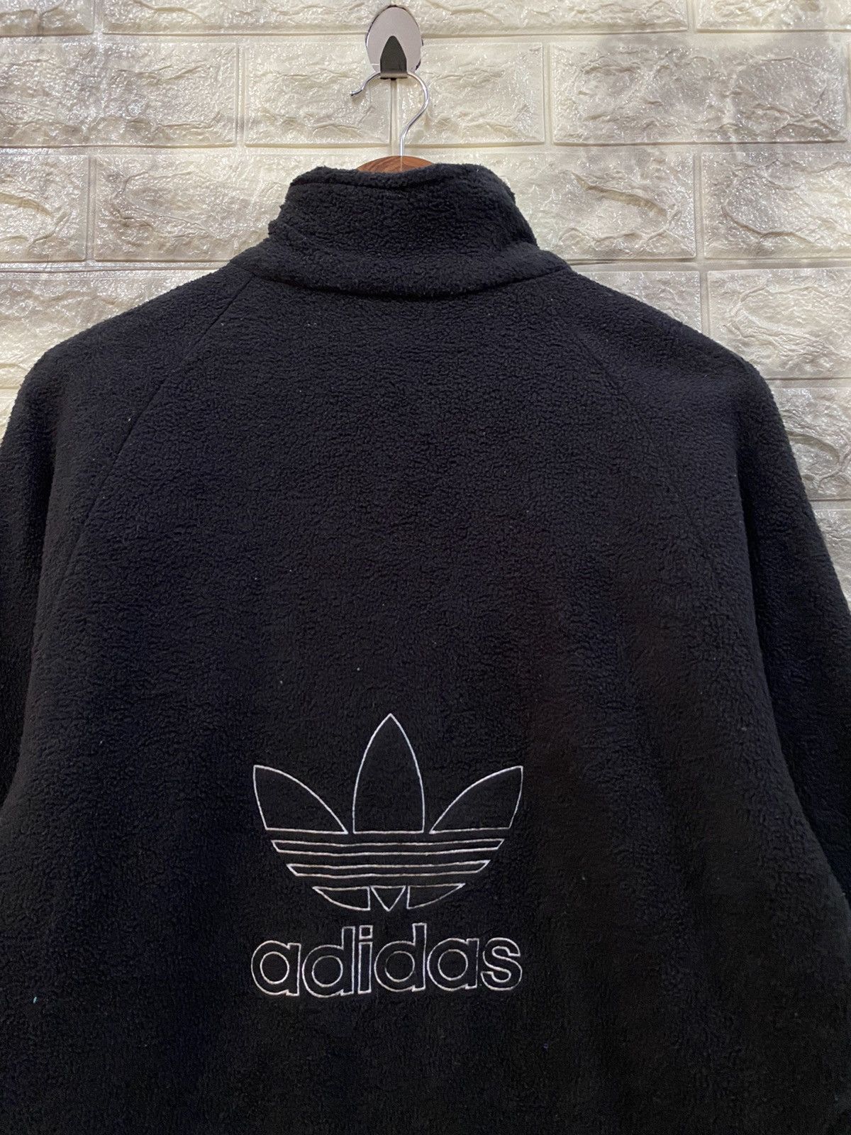Adidas Adidas big logo fleece sweater Size US M / EU 48-50 / 2 - 9 Thumbnail