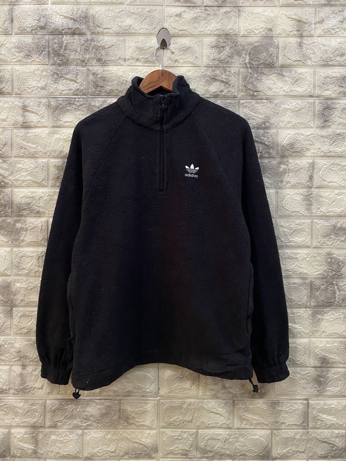 Adidas Adidas big logo fleece sweater Size US M / EU 48-50 / 2 - 3 Thumbnail