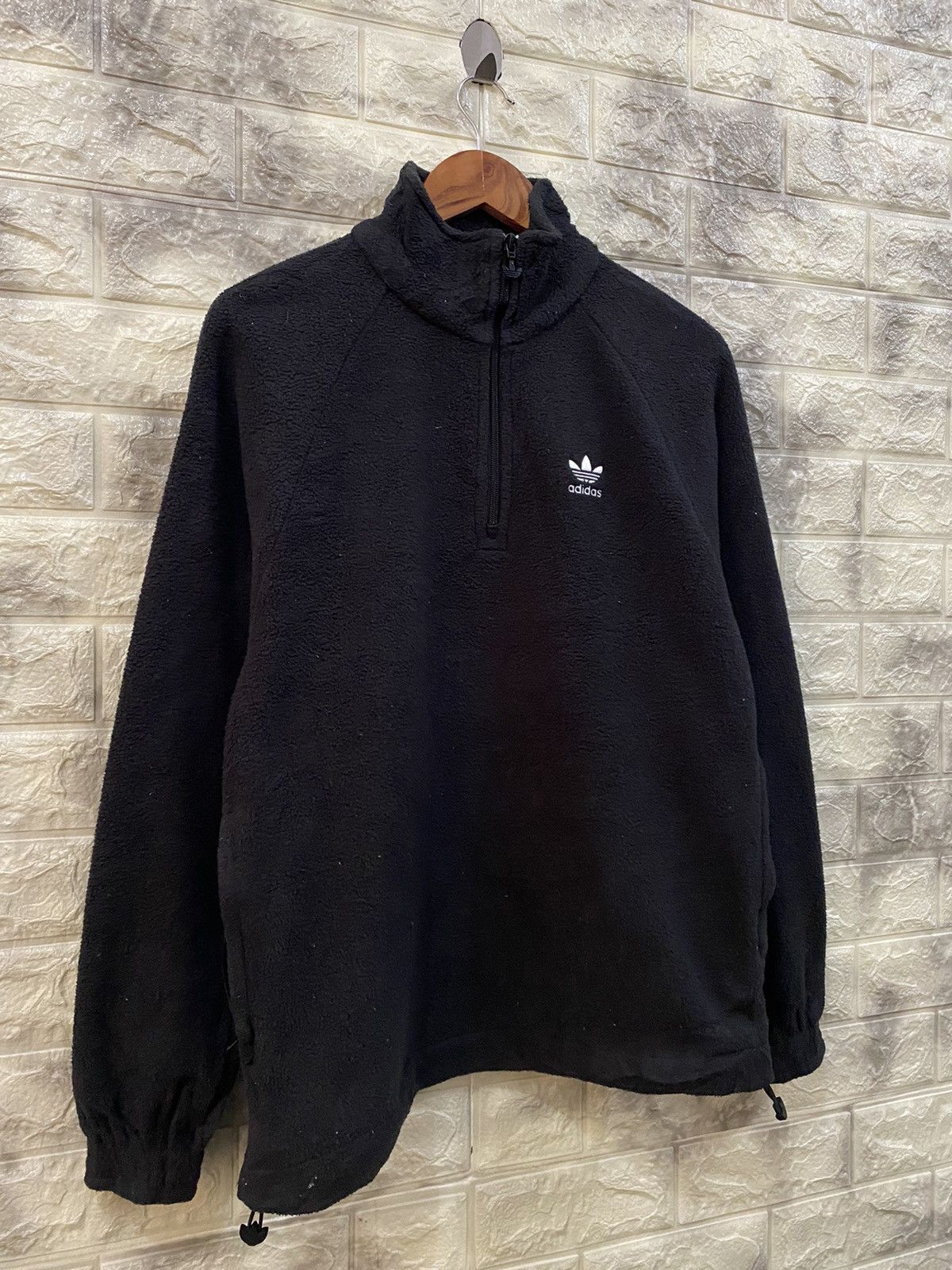 Adidas Adidas big logo fleece sweater Size US M / EU 48-50 / 2 - 4 Thumbnail
