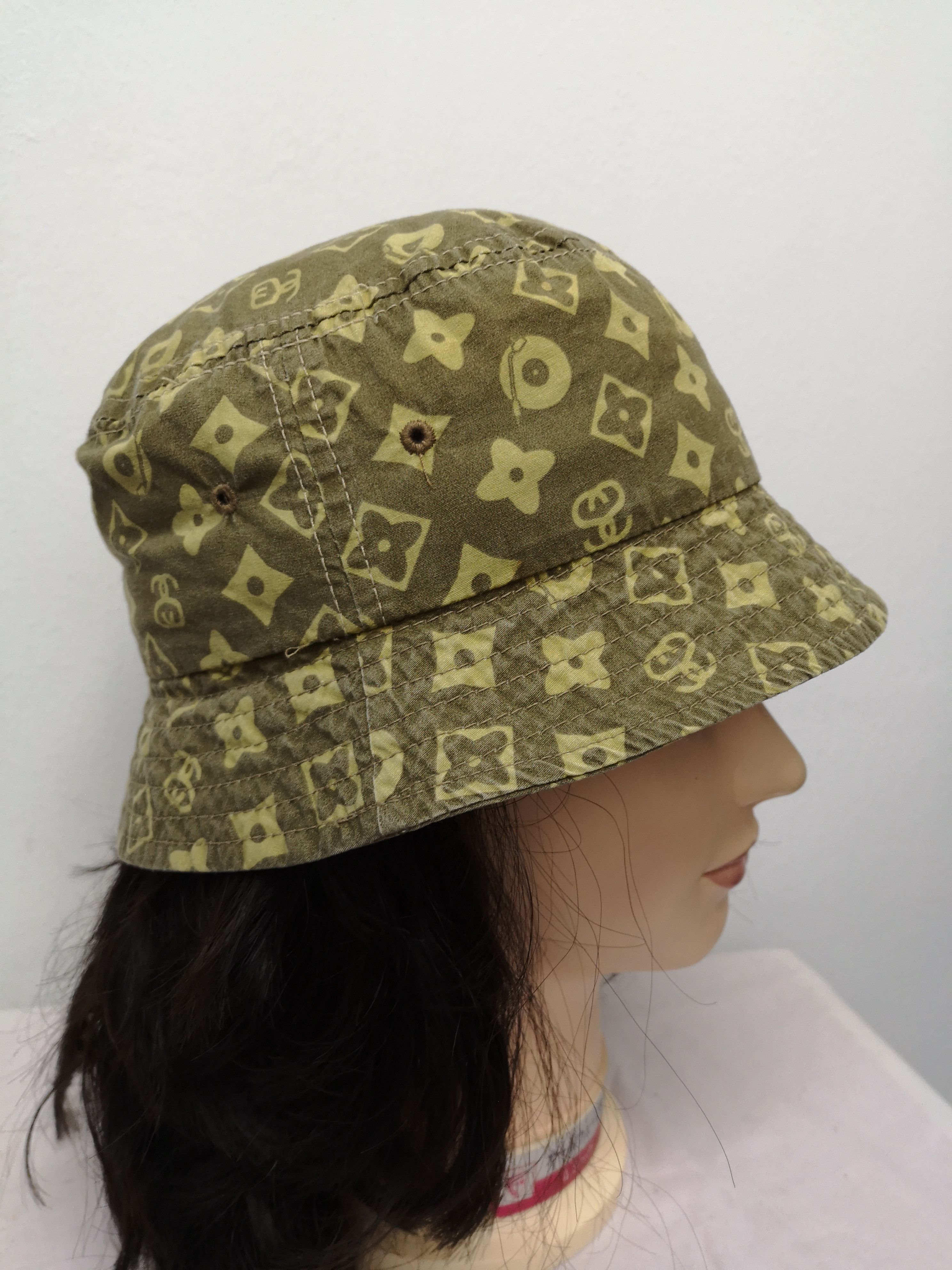 Japanese Brand × Stussy × Vintage Vintage Stussy LV Monogram Hats Size ONE SIZE - 3 Thumbnail