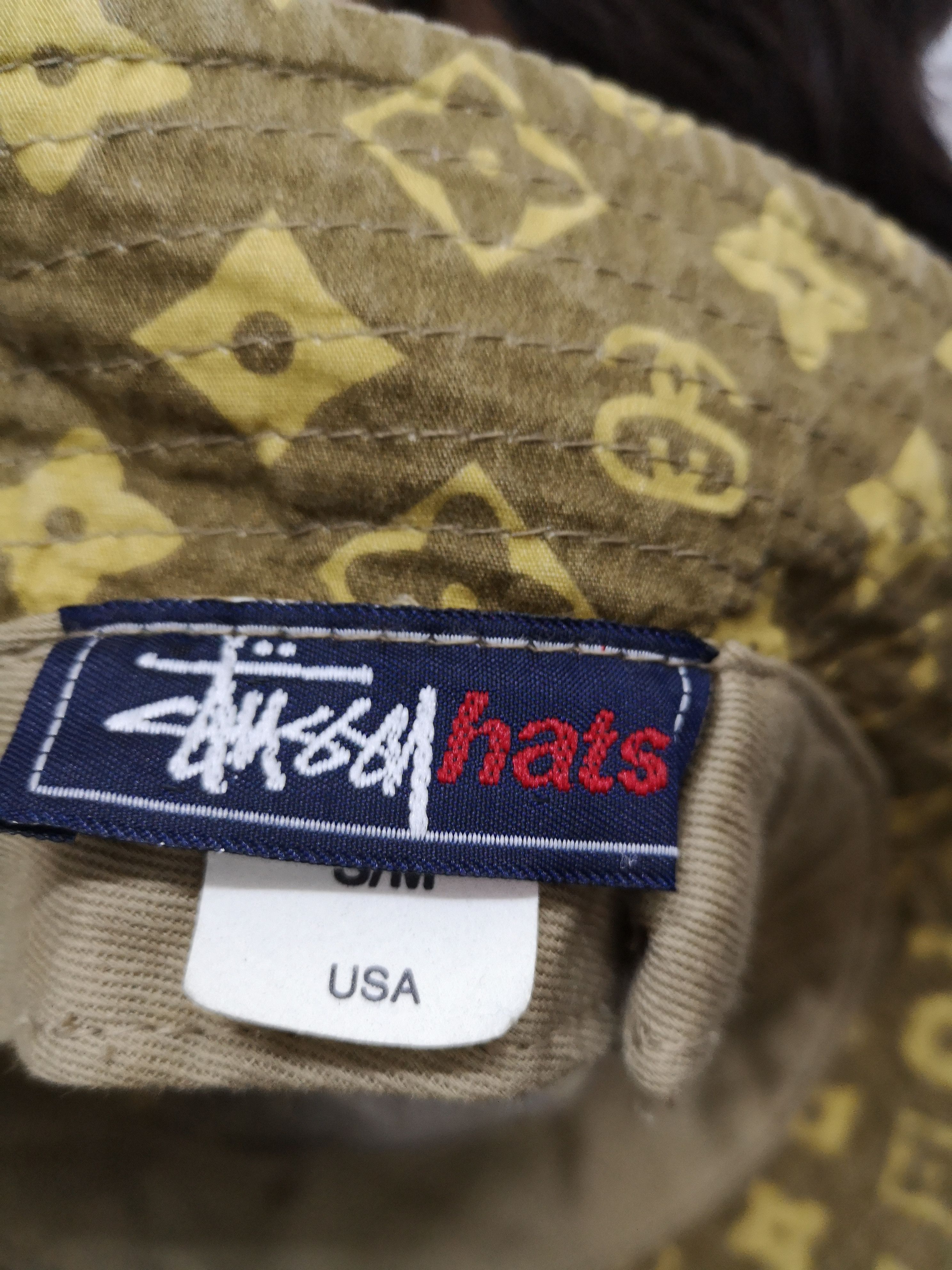 Japanese Brand × Stussy × Vintage Vintage Stussy LV Monogram Hats Size ONE SIZE - 7 Thumbnail