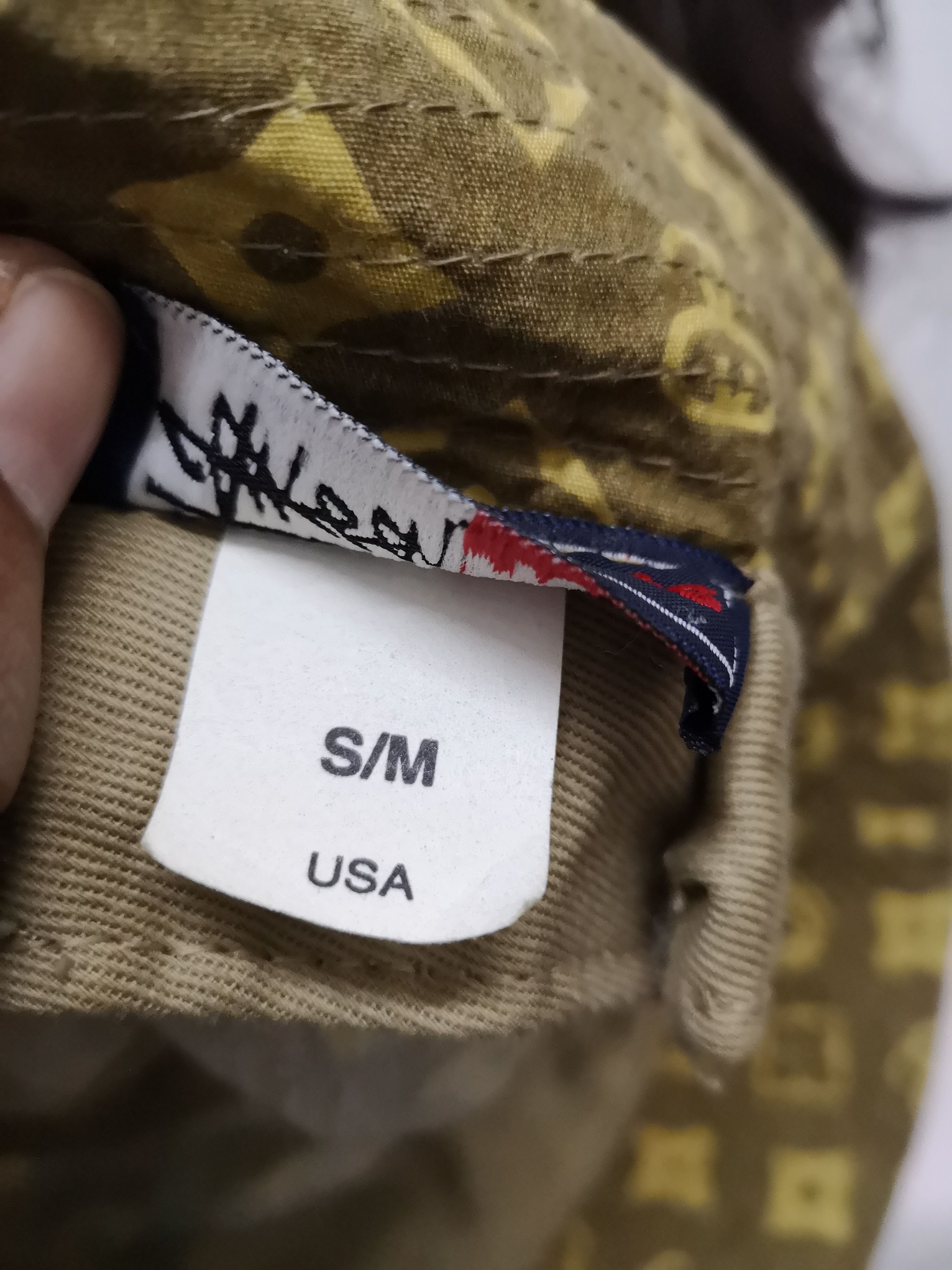 帽子 late 90's old stussy lv monogram hat Japanese Brand × Stussy × Vintage Vintage Stussy LV Monogram Hats
