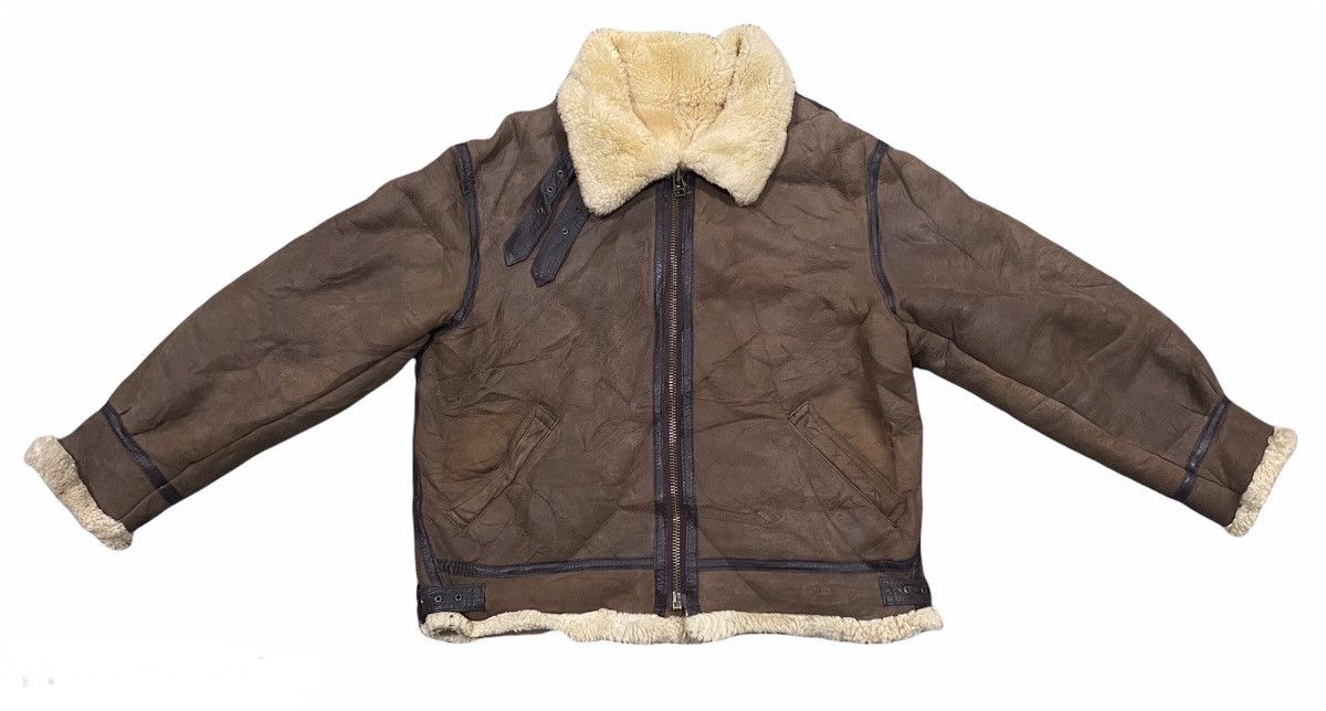 Japanese Brand VINTAGE B3 JACKET SHERLING MILITARY STYLE Size US M / EU 48-50 / 2 - 1 Thumbnail
