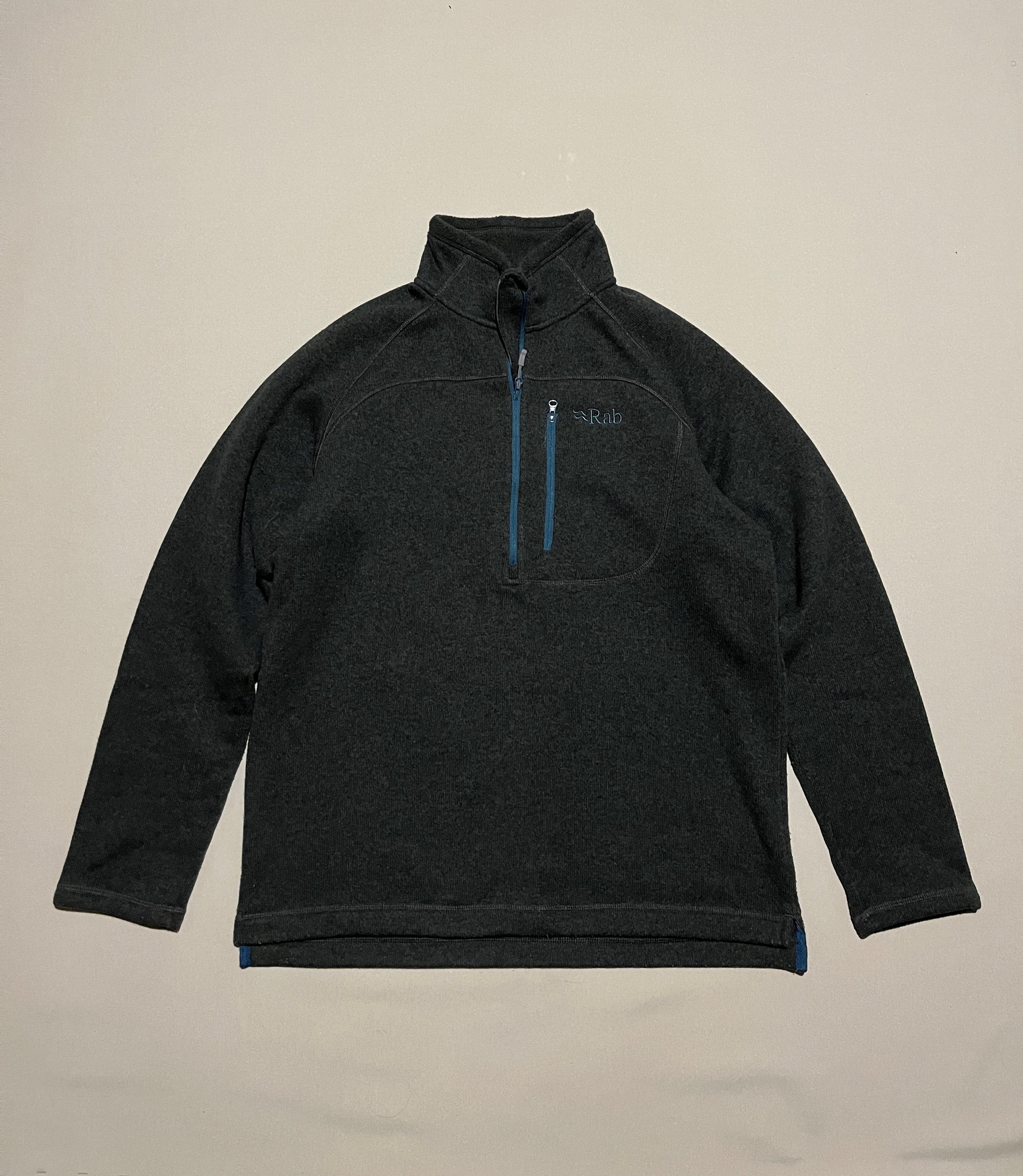 Rab Rab Gray/Blue Quest Pull-On Fleece Jacket Sweater Size US L / EU 52-54 / 3 - 2 Thumbnail