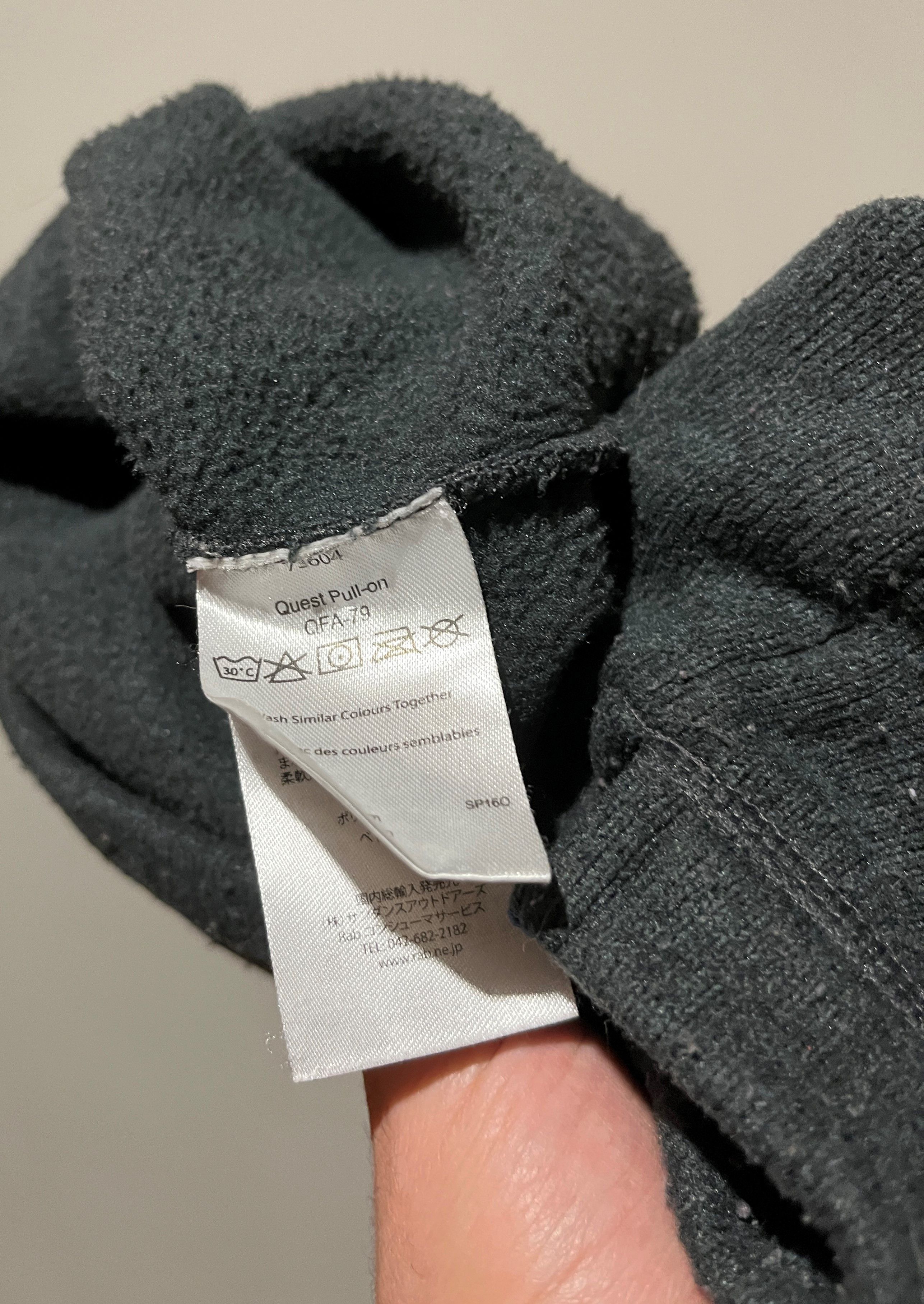 Rab Rab Gray/Blue Quest Pull-On Fleece Jacket Sweater Size US L / EU 52-54 / 3 - 9 Thumbnail