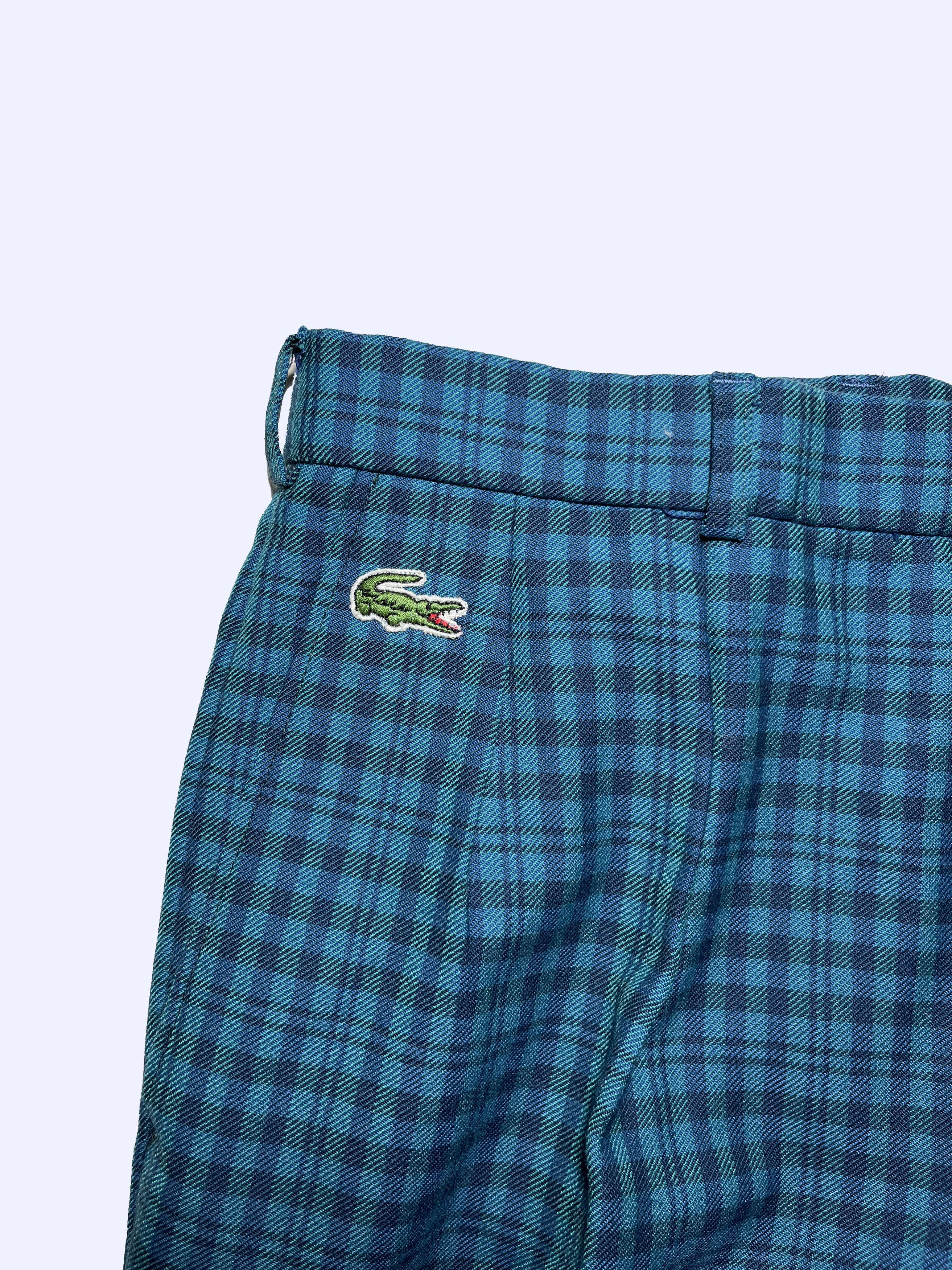 Lacoste LACOSTE Vintage Wool Plaid Checkered Golf Pants Size US 30 / EU 46 - 3 Thumbnail