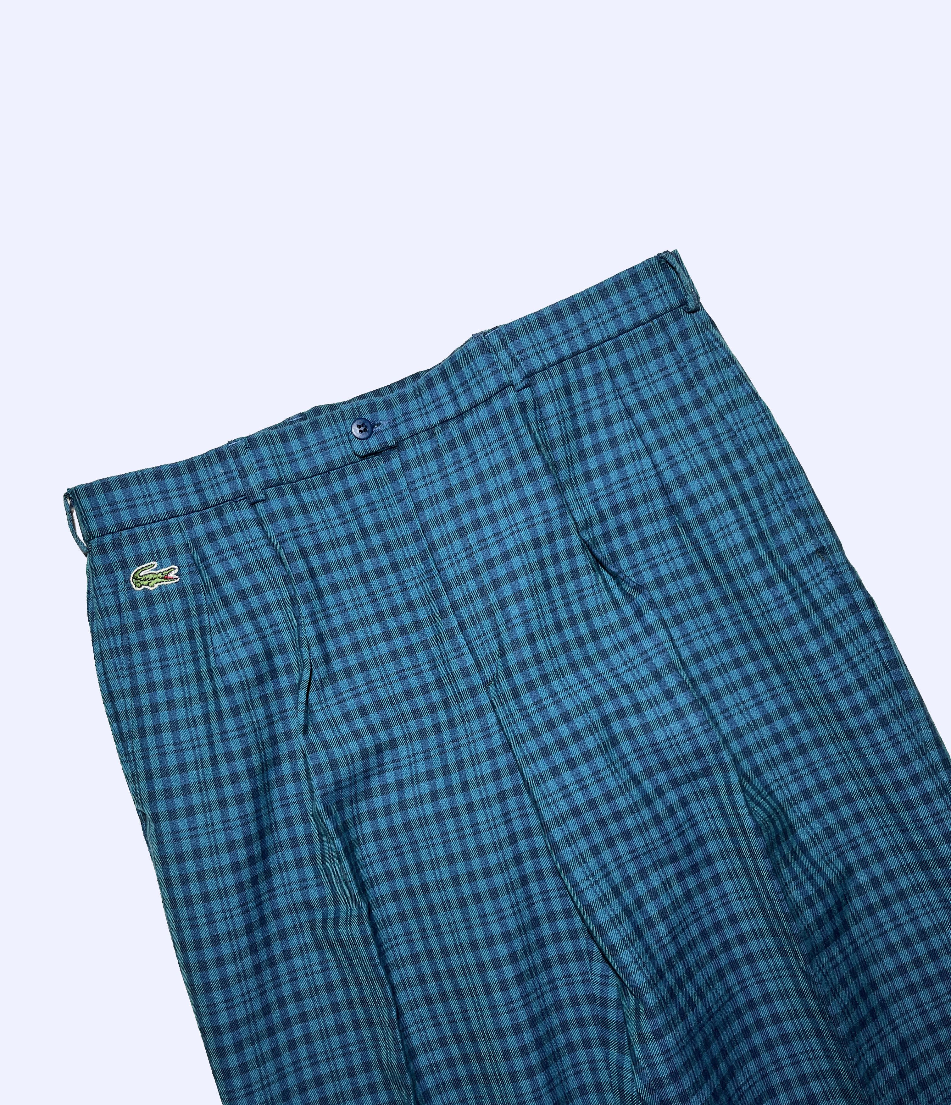 Lacoste LACOSTE Vintage Wool Plaid Checkered Golf Pants Size US 30 / EU 46 - 4 Thumbnail