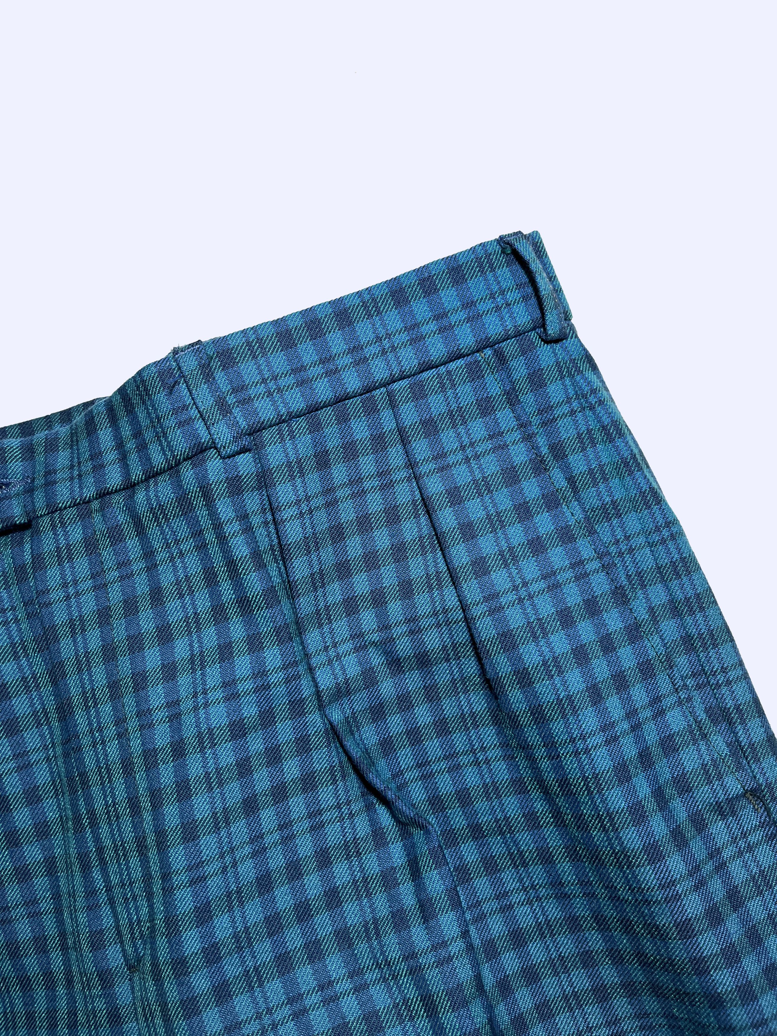 Lacoste LACOSTE Vintage Wool Plaid Checkered Golf Pants Size US 30 / EU 46 - 5 Thumbnail