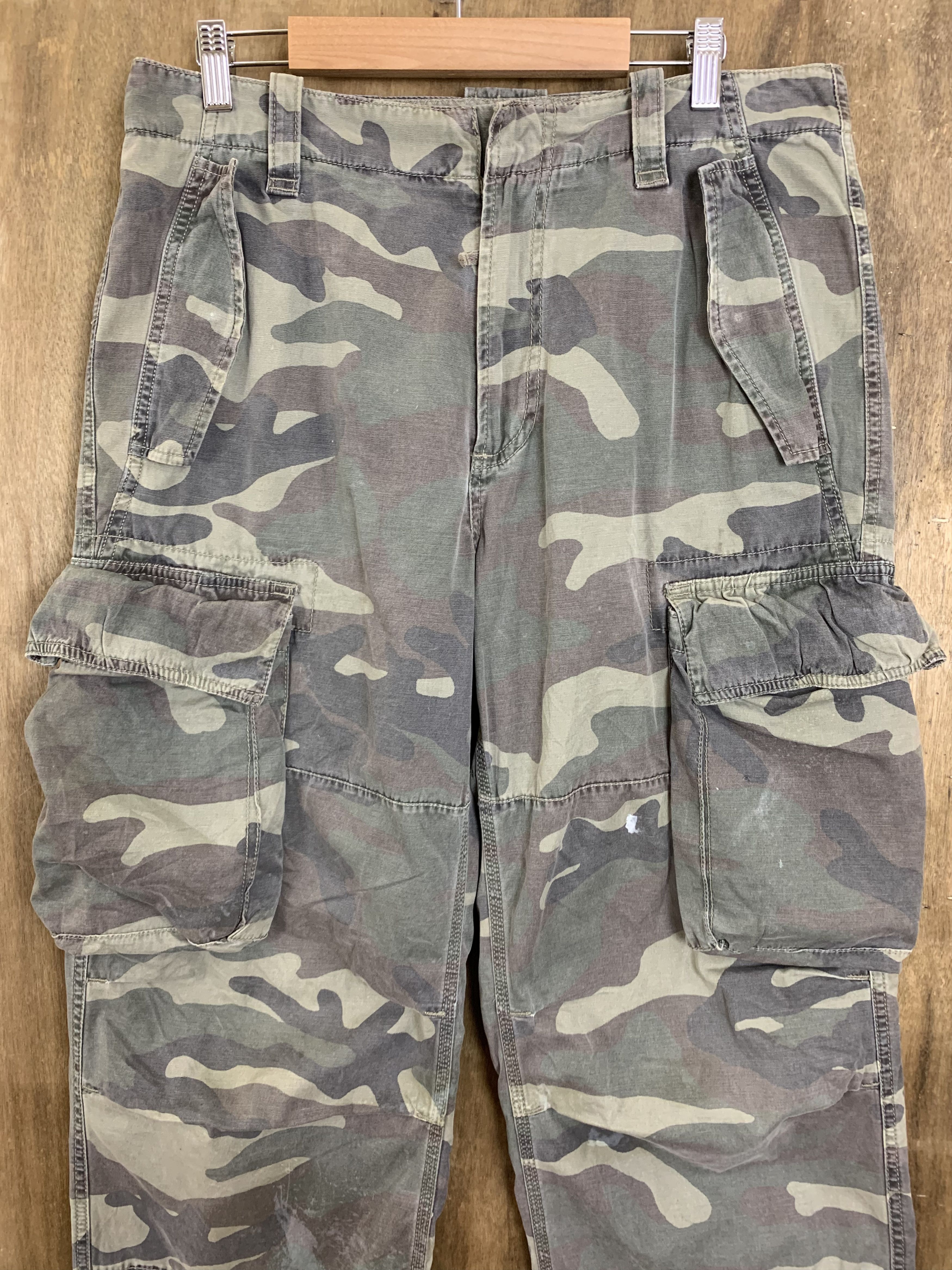 Other Cargo Gap Multipocket Army Military Big Pocket Pants Style Size US 31 - 3 Thumbnail