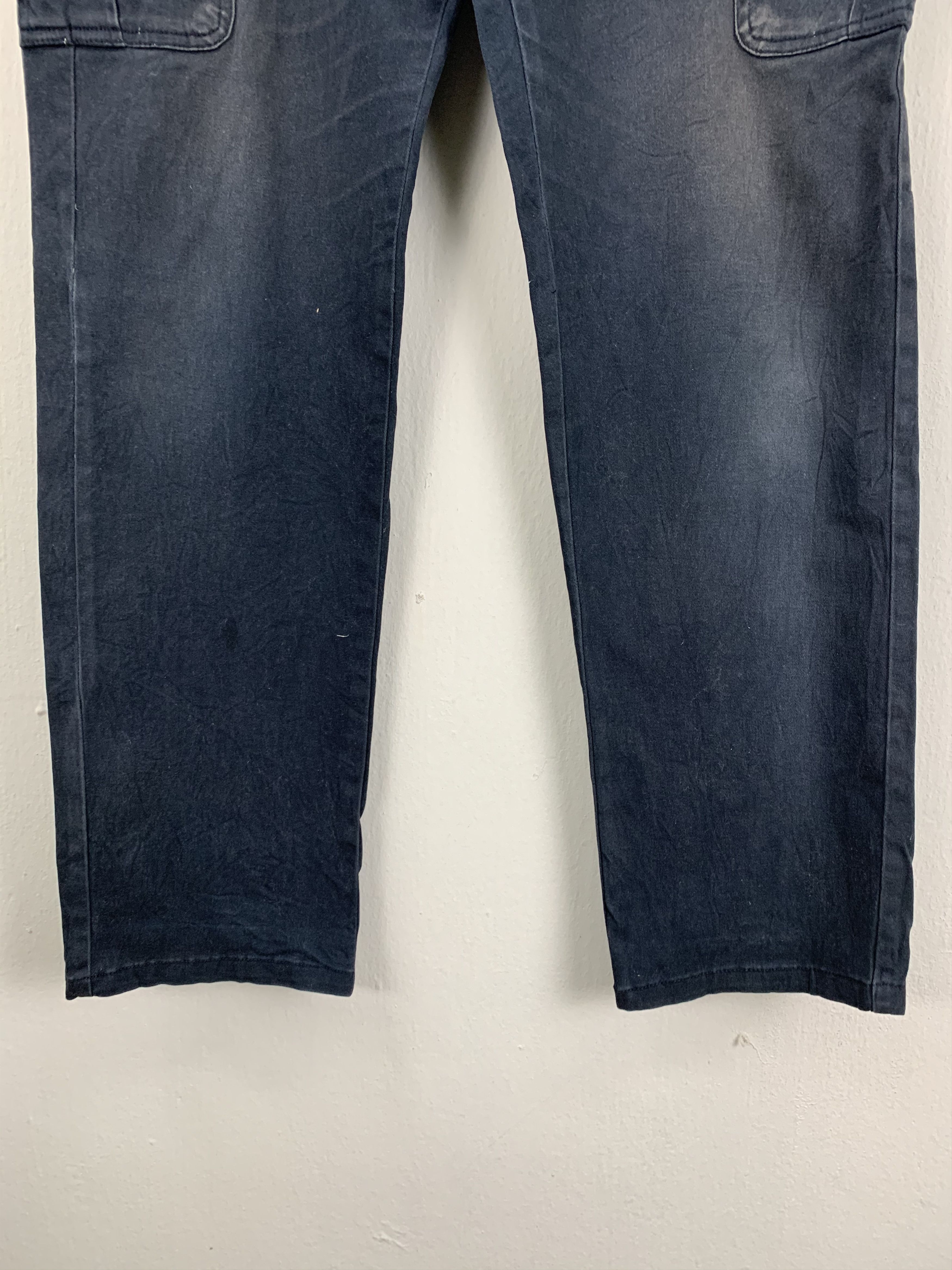 Japanese Brand Japan stripe tactical cargo multipocket utility pants #091 Size US 31 - 4 Thumbnail